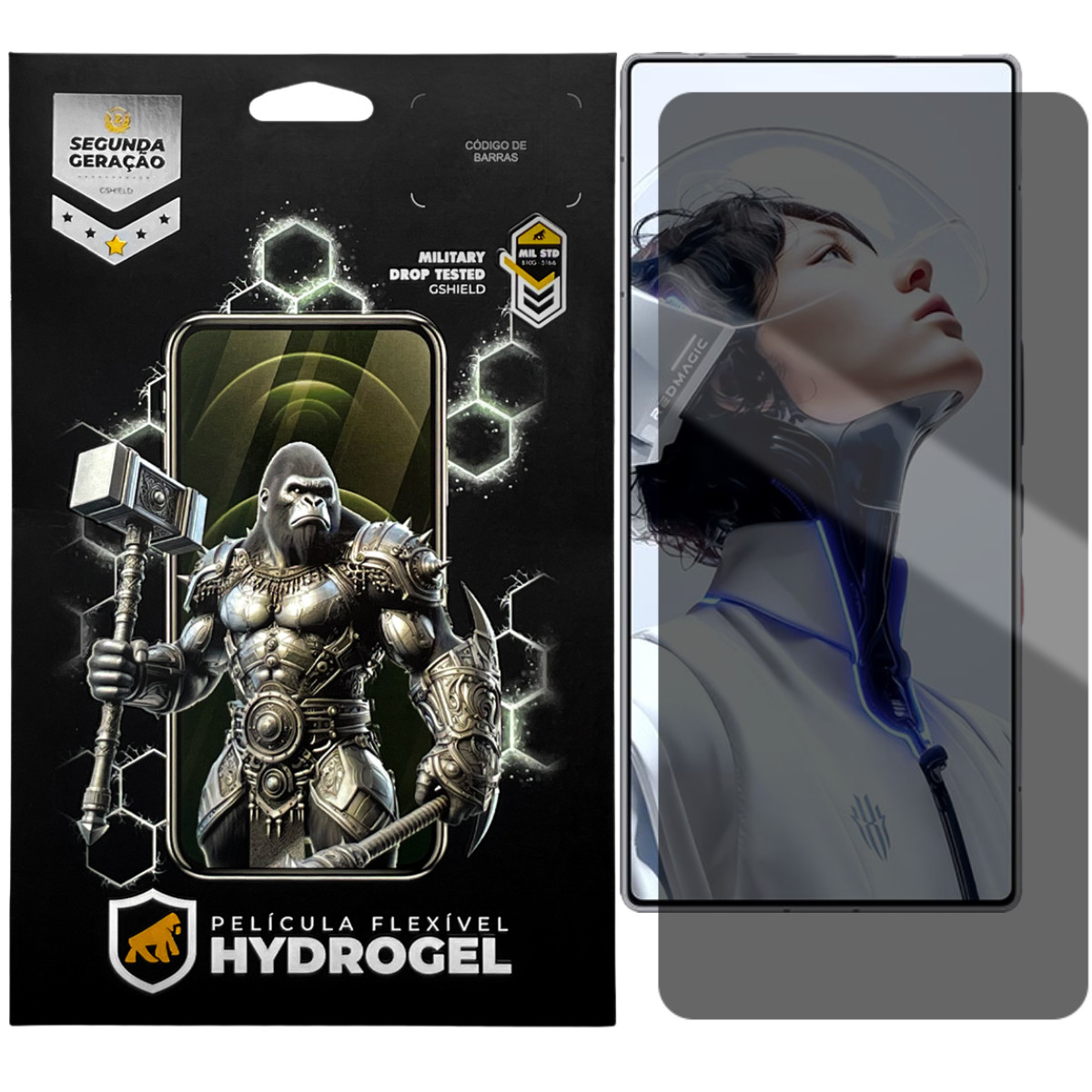 Película para Redmagic 11 Pro Plus - Privacidade Hydrogel - Gshield
