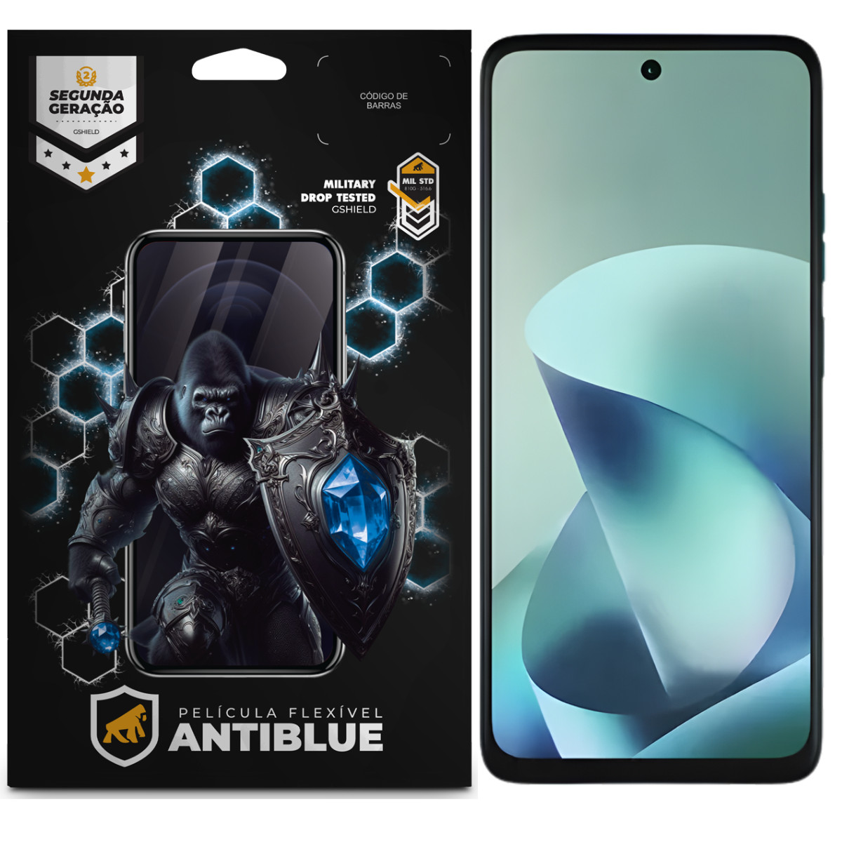 Película para Motorola Moto G57 Power - AntiBlue - Gshield