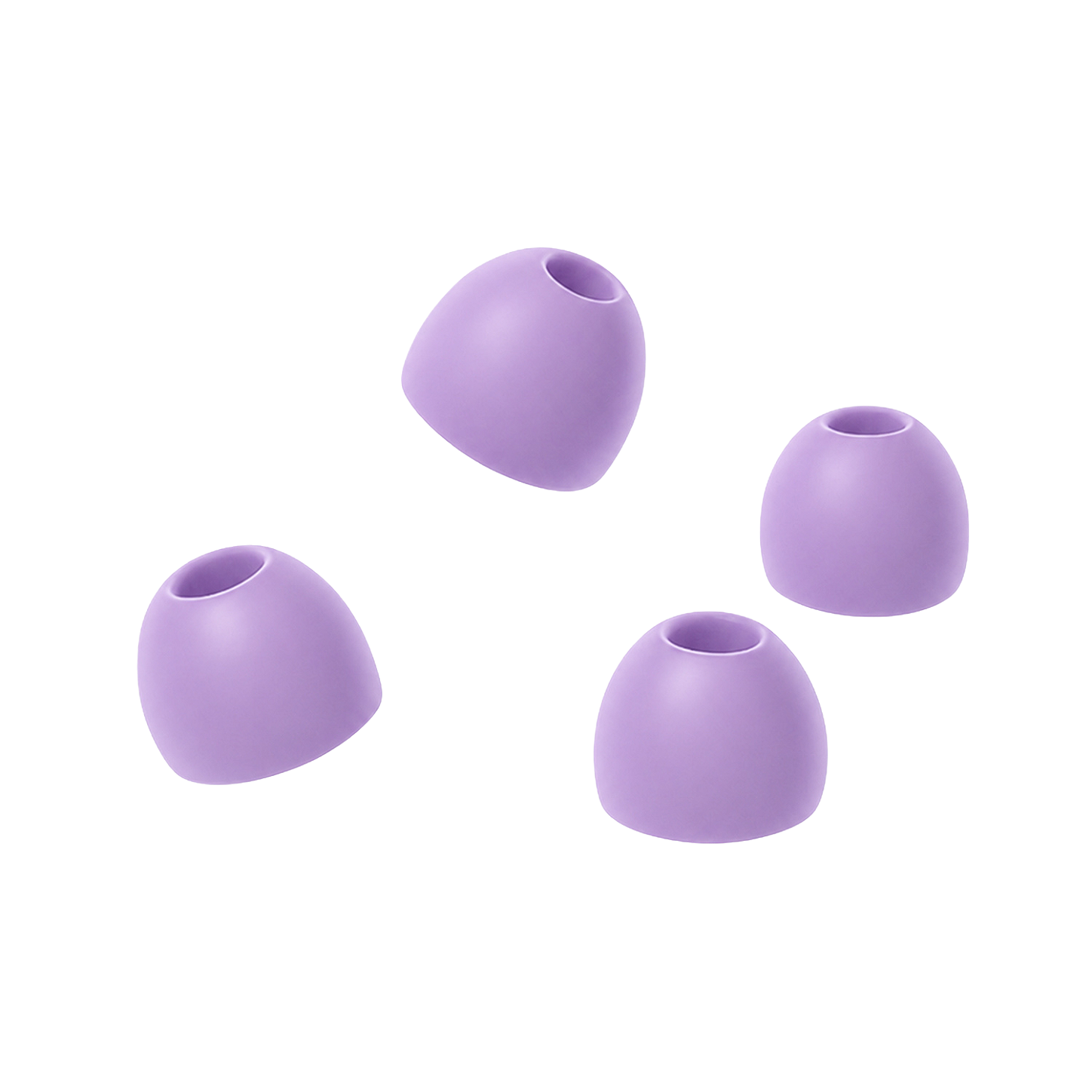 Tampão de Ouvido para Proteção Auricular Reutilizável em Silicone com 3 Tamanhos de Ponteiras - Lilás - Earplugs Shieeld Spirit - Gshield