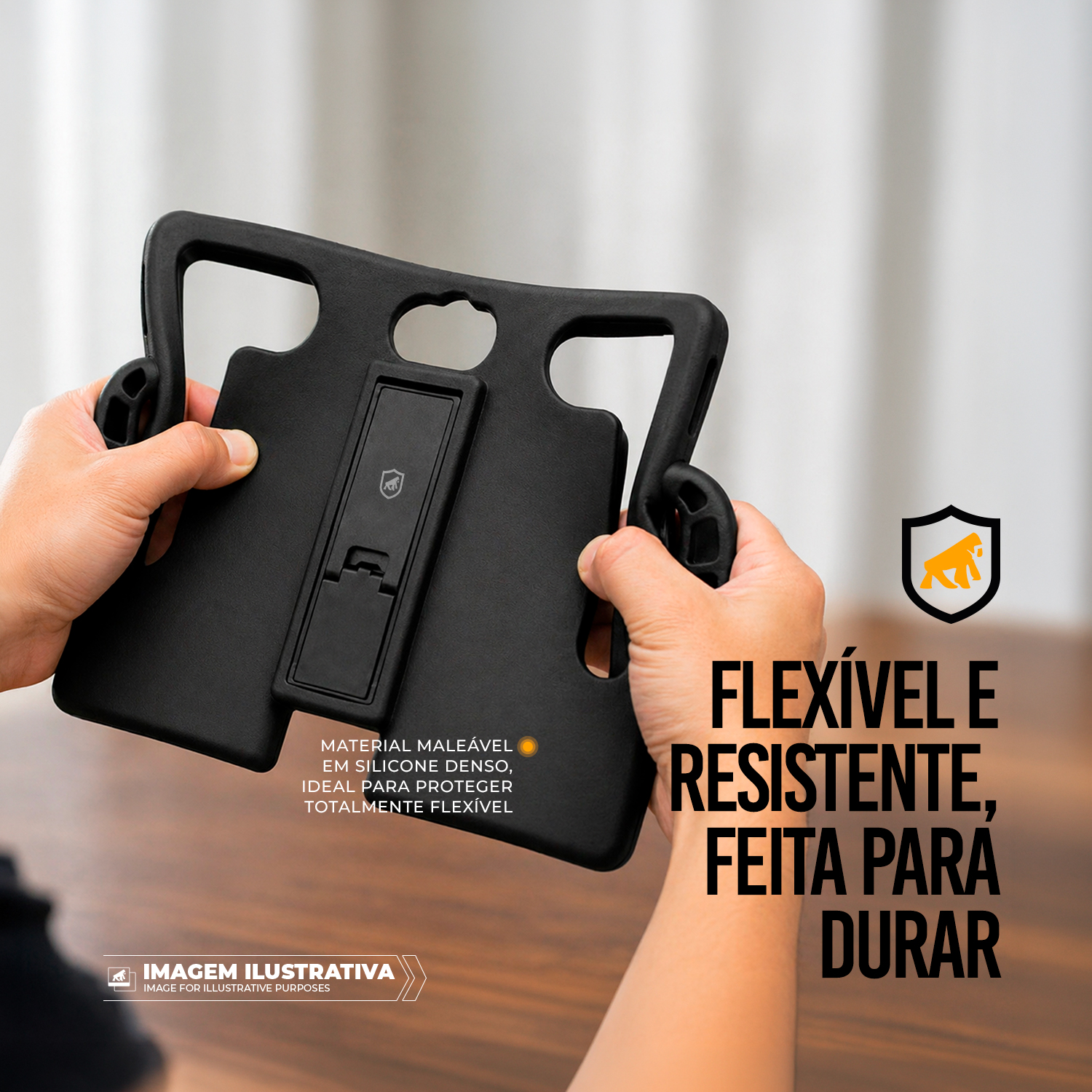 Capa Universal para Tablet 9.7 Polegadas - Silicon Impact - Gshield