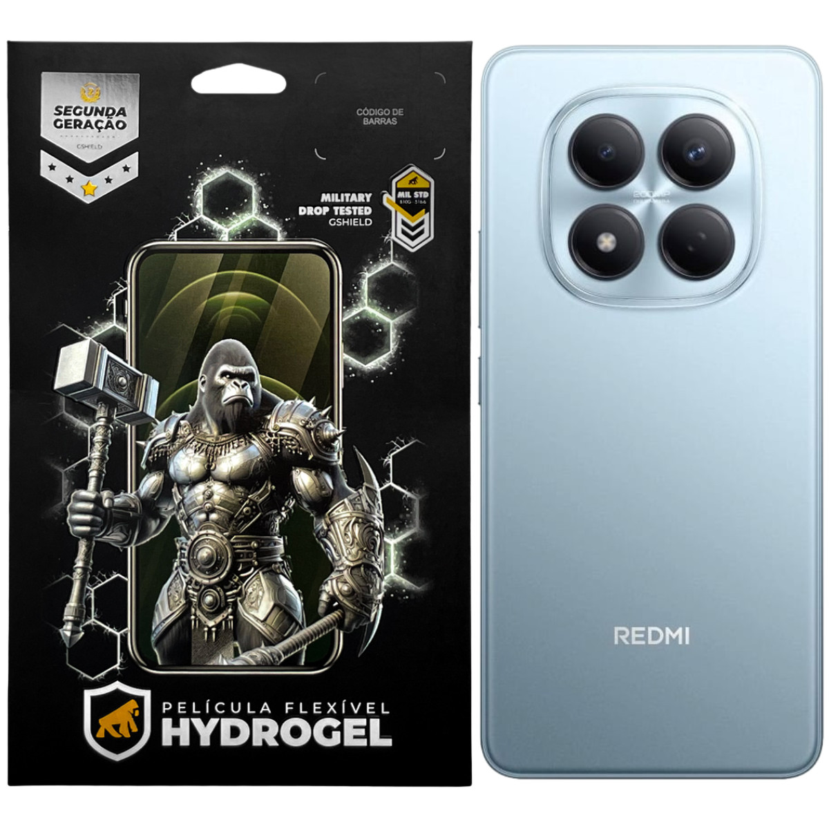 Película para Xiaomi Redmi Note 15 Pro 4G - Traseira Hydrogel HD - Gshield