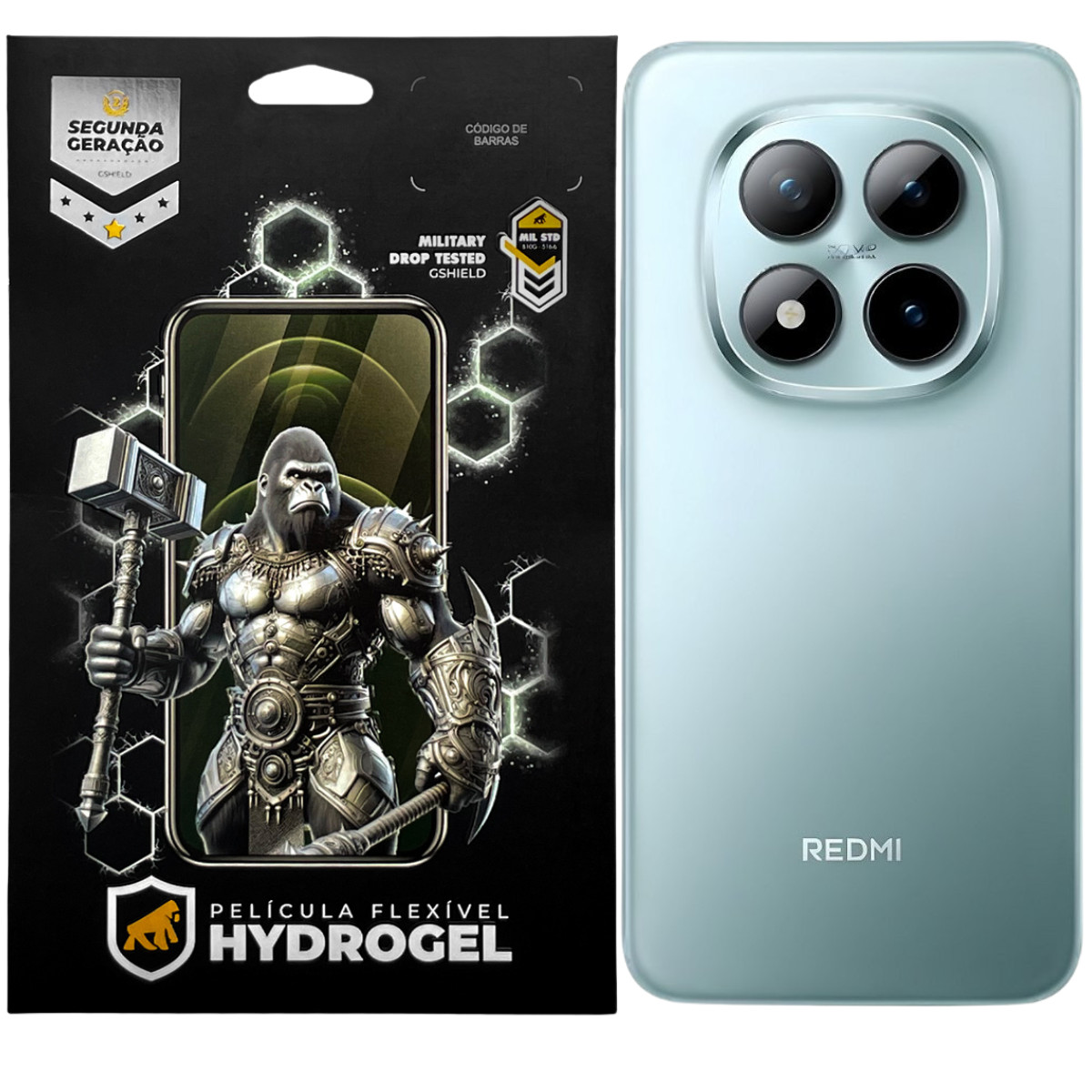 Película para Xiaomi Redmi Note 15 5G - Traseira Hydrogel HD - Gshield