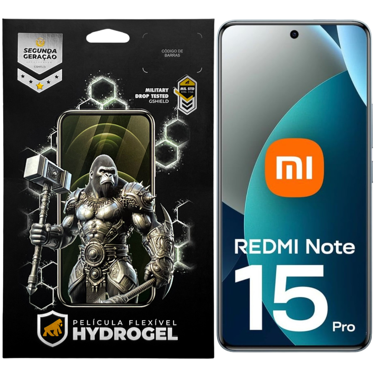 Película para Xiaomi Redmi Note 15 Pro 4G - Hydrogel Gamer Fosca - Gshield