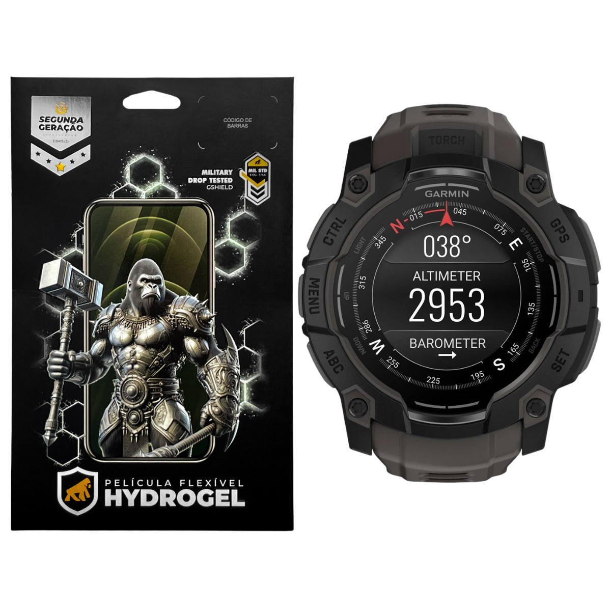 Película para Garmin Instinct 3 50MM - Hydrogel HD 6 Unidades - Gshield