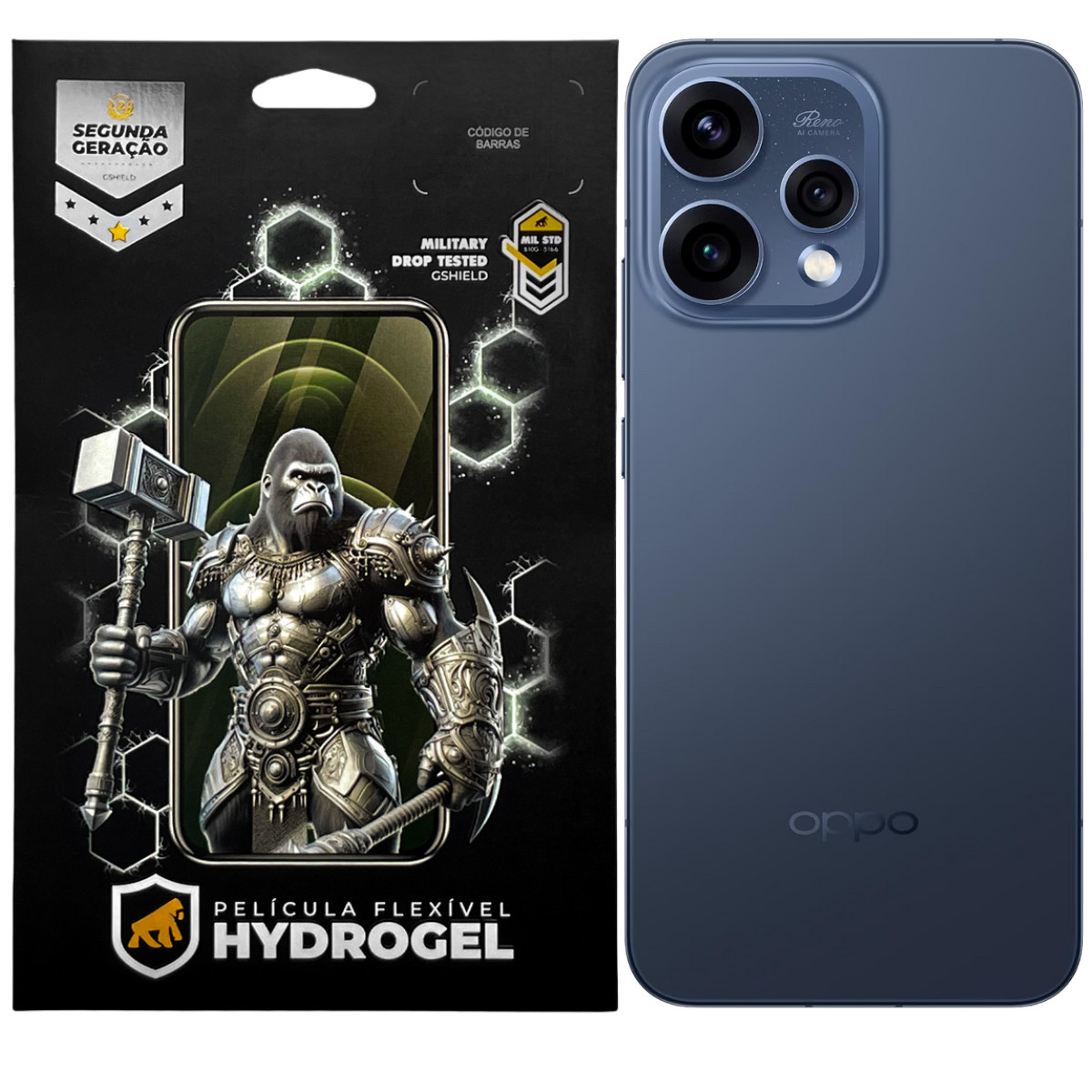 Película para Oppo Reno 15 - Traseira Hydrogel HD - Gshield