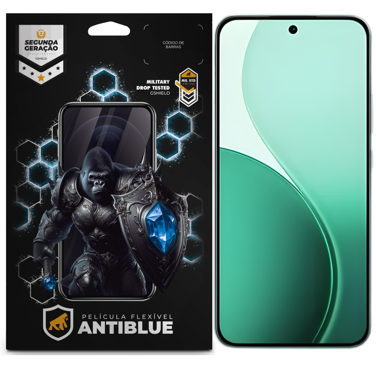 Película para Oppo Reno 15F - AntiBlue - Gshield