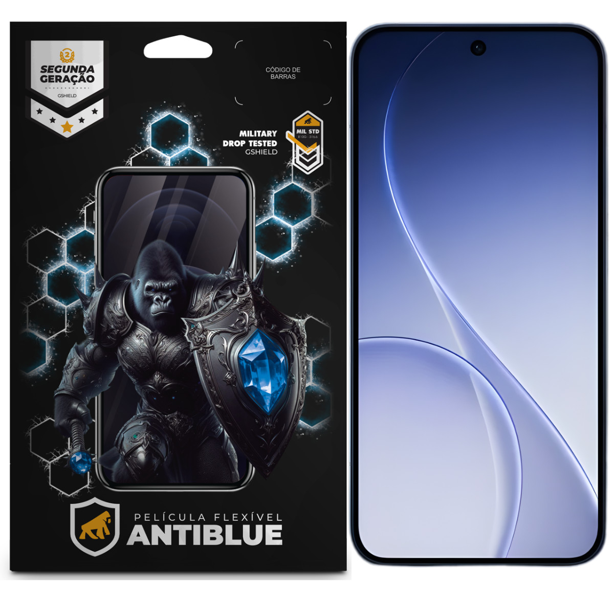 Película para Oppo Reno 15 - AntiBlue - Gshield