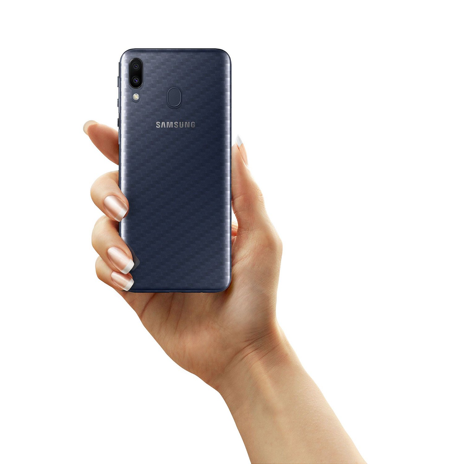 Película para Samsung Galaxy M20 - Traseira de Fibra de Carbono - Gshield
