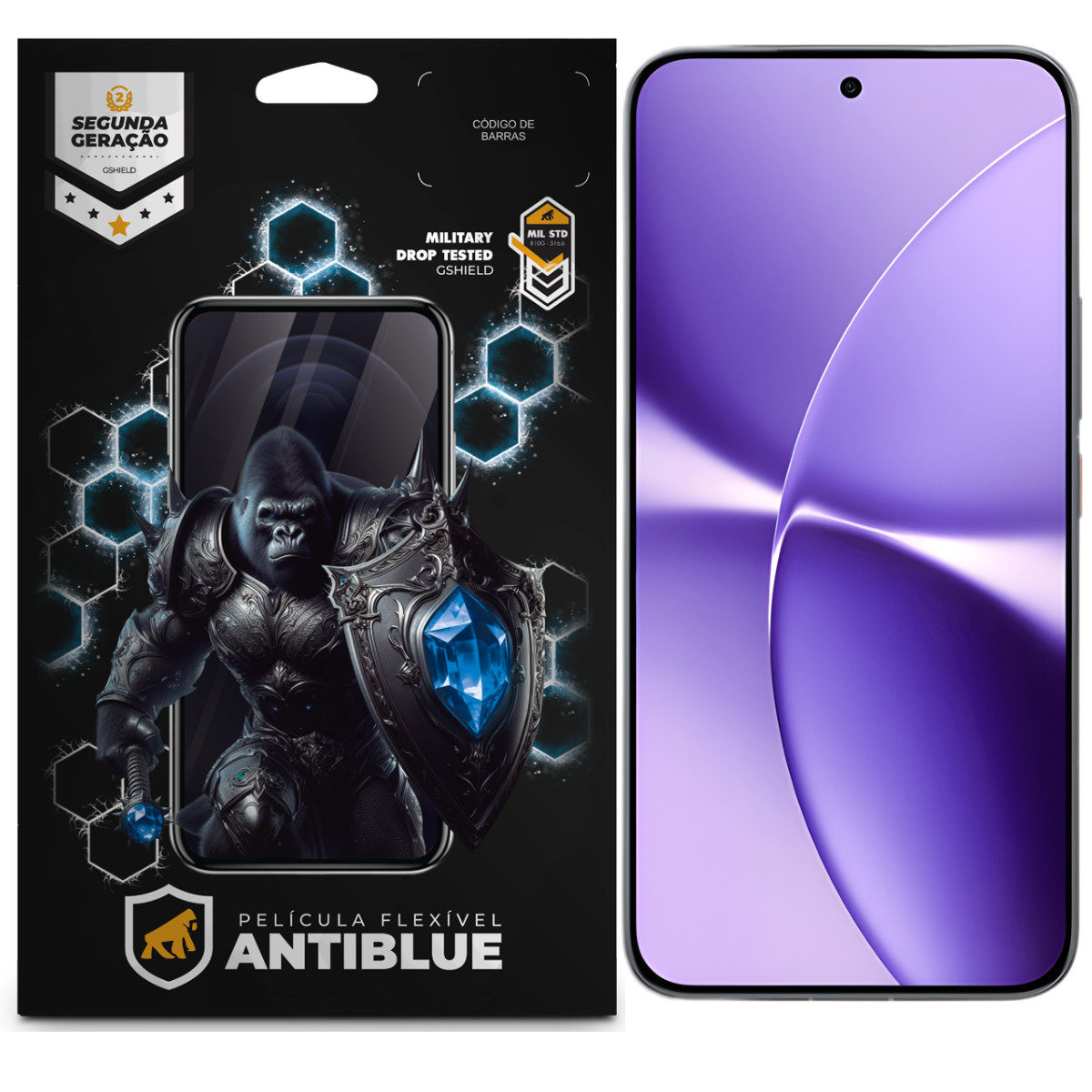 Película para Xiaomi Redmi Turbo 5 Max - AntiBlue - Gshield