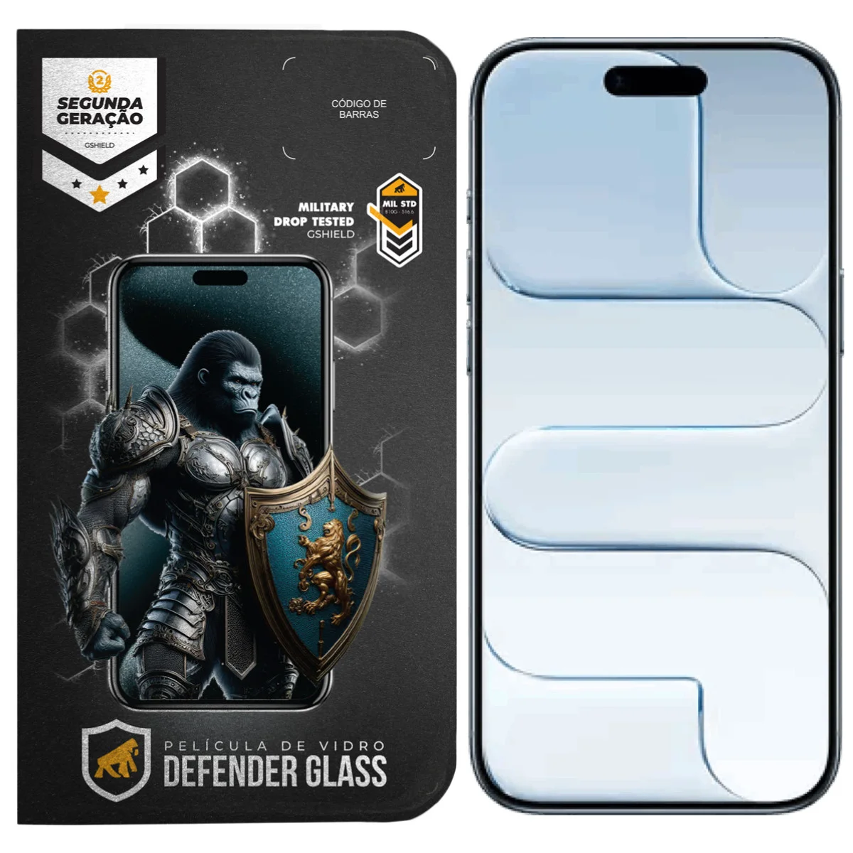 Kit Proteção Completa para iPhone Air – Películas Frontal e Traseira + Protetor de Lente – Gshield - foto 2
