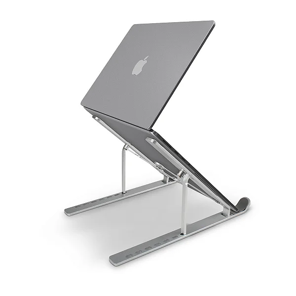 Kit Escritório e Home Office - Apoio para Pés Ergonômico + Suporte Notebook + Suporte Celular - Gshield - foto 2