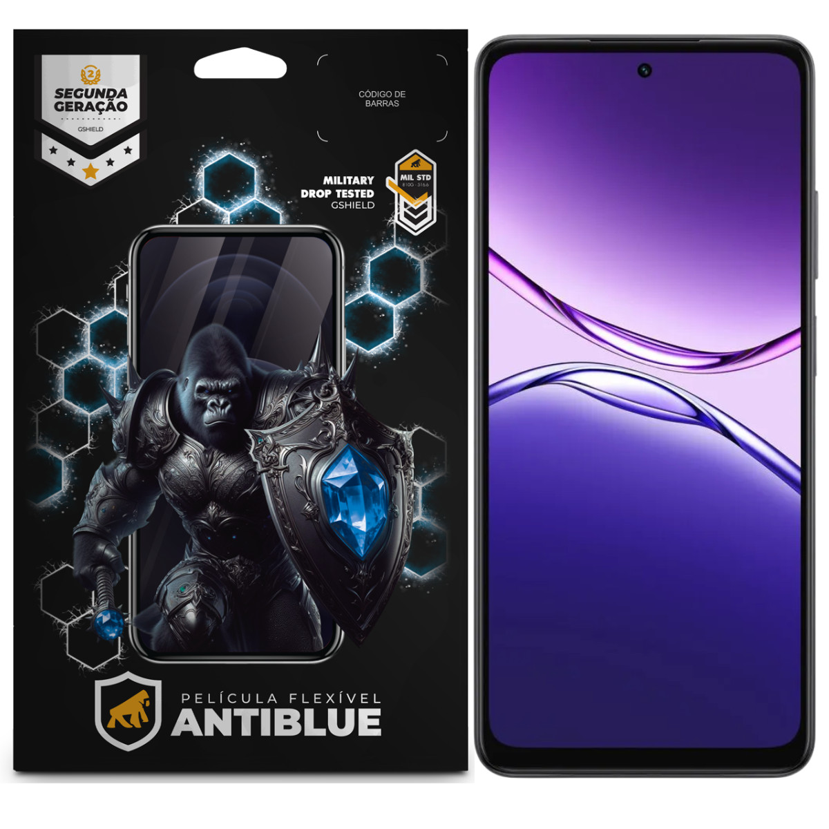 Película para Oppo A5 - AntiBlue - Gshield
