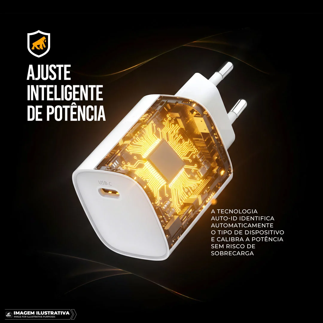 Carregador Turbo para Drone - Tipo C 65W - Gshield