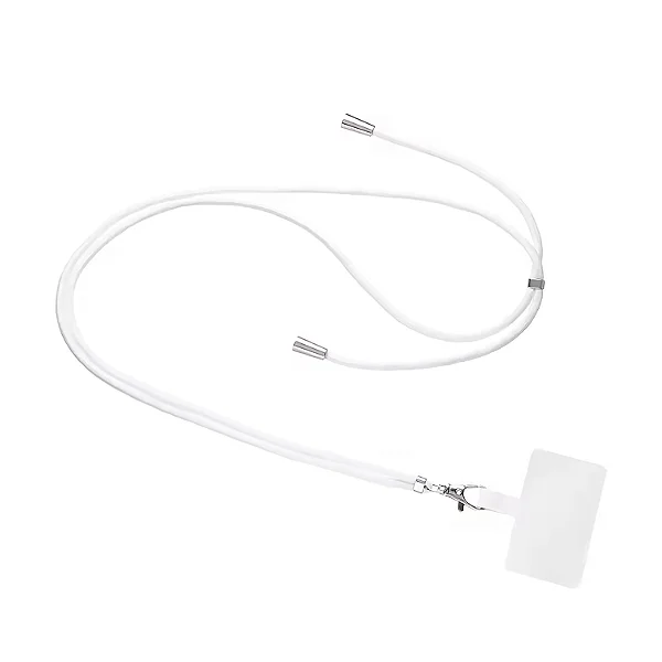 Cordão Phone Strap Flex - Branco - Gshield