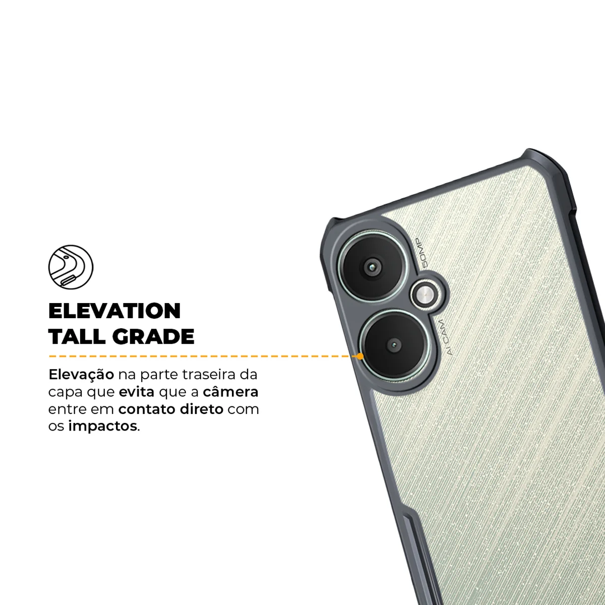 Capa para Xiaomi Redmi 13C 5G - Dual Shock X - Gshield