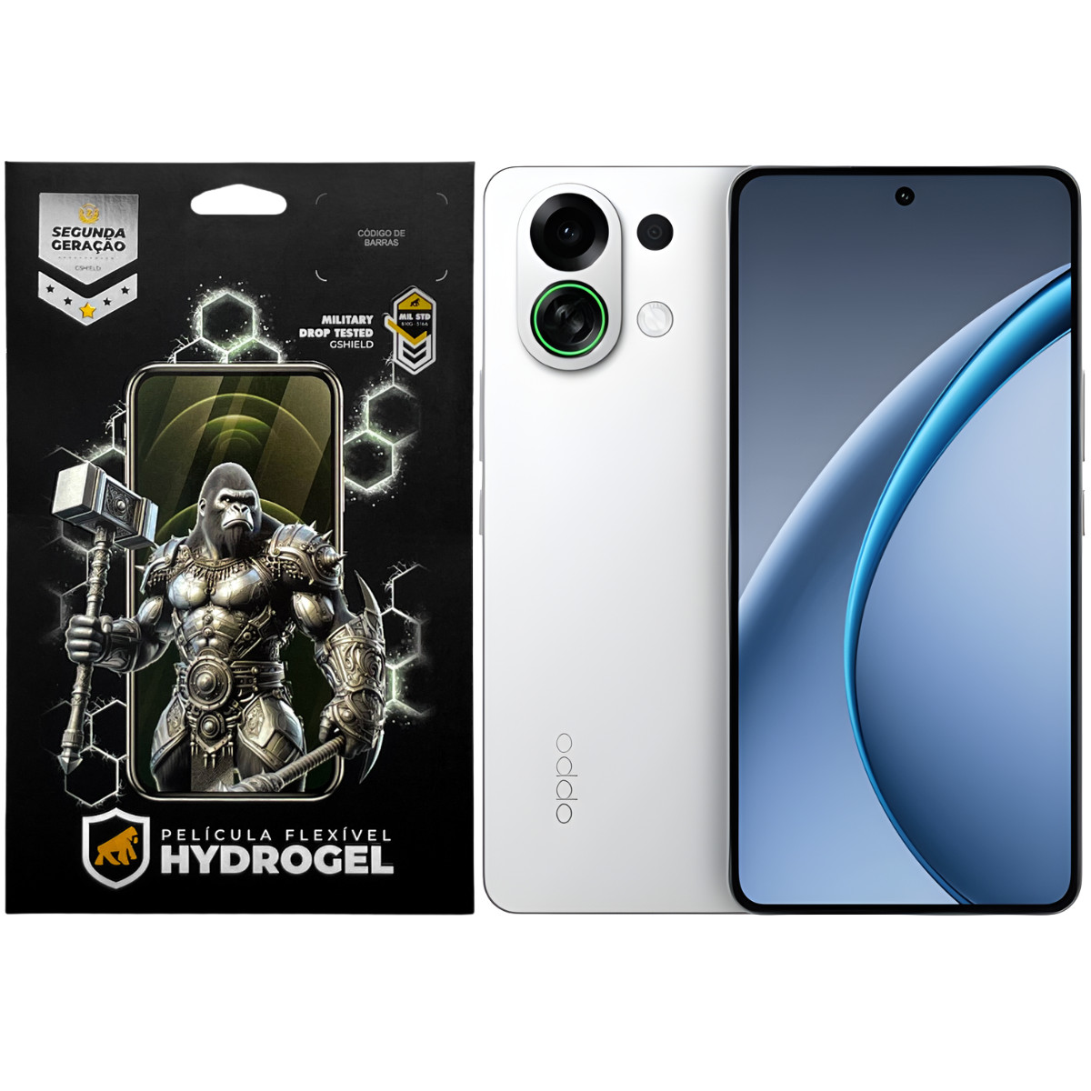 Kit Película Frontal + Traseira para Oppo K13 Turbo - Proteção Completa - Gshield