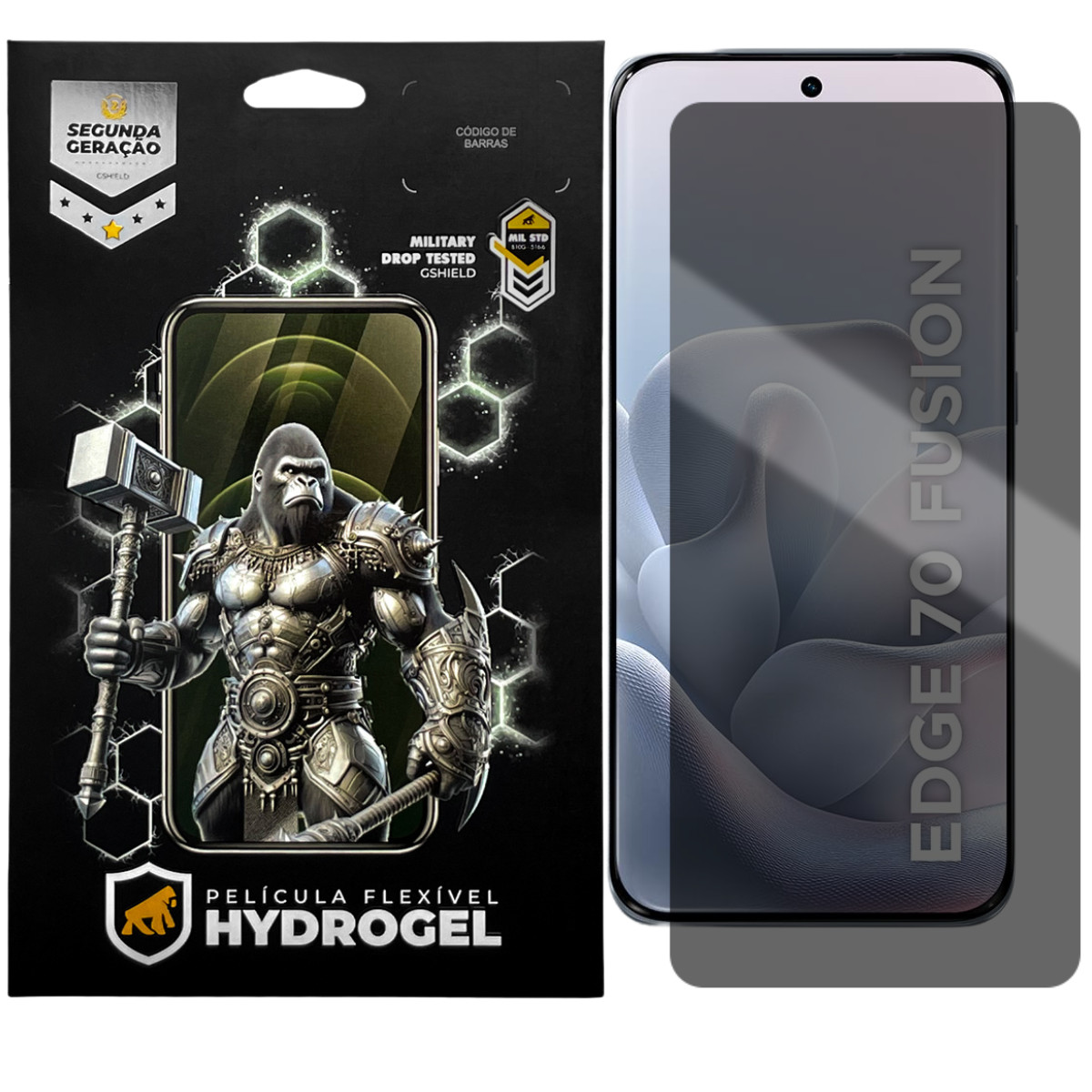 Película para Motorola Moto Edge 70 Fusion - Privacidade Hydrogel - Gshield