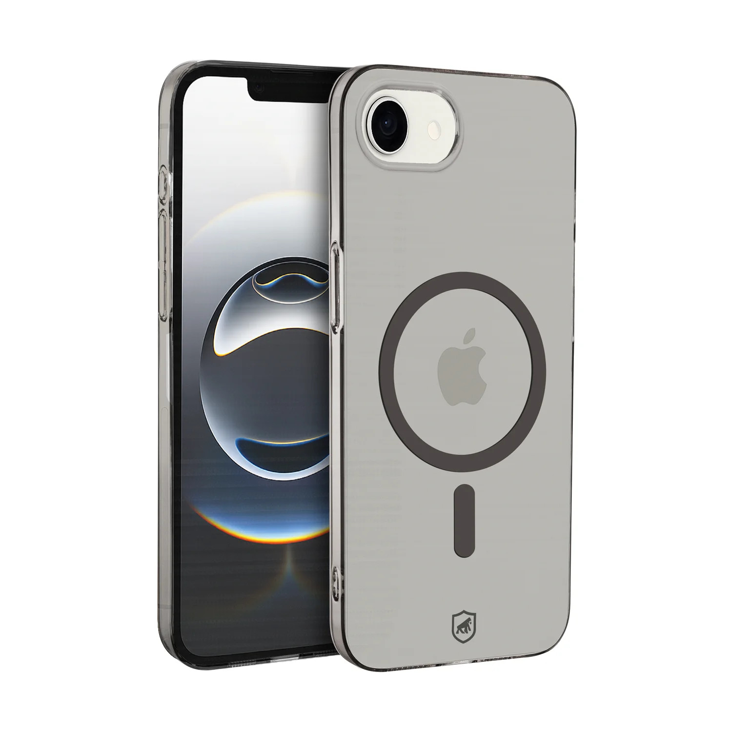 Capa para iPhone 17E - Crystal Slim Magsafe - NÃO AMARELA - Titanium - Gshield