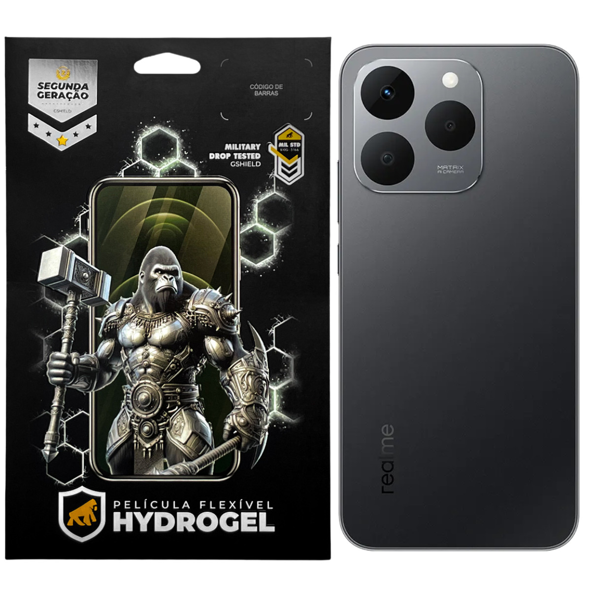 Película para Realme 15T - Traseira Hydrogel HD - Gshield