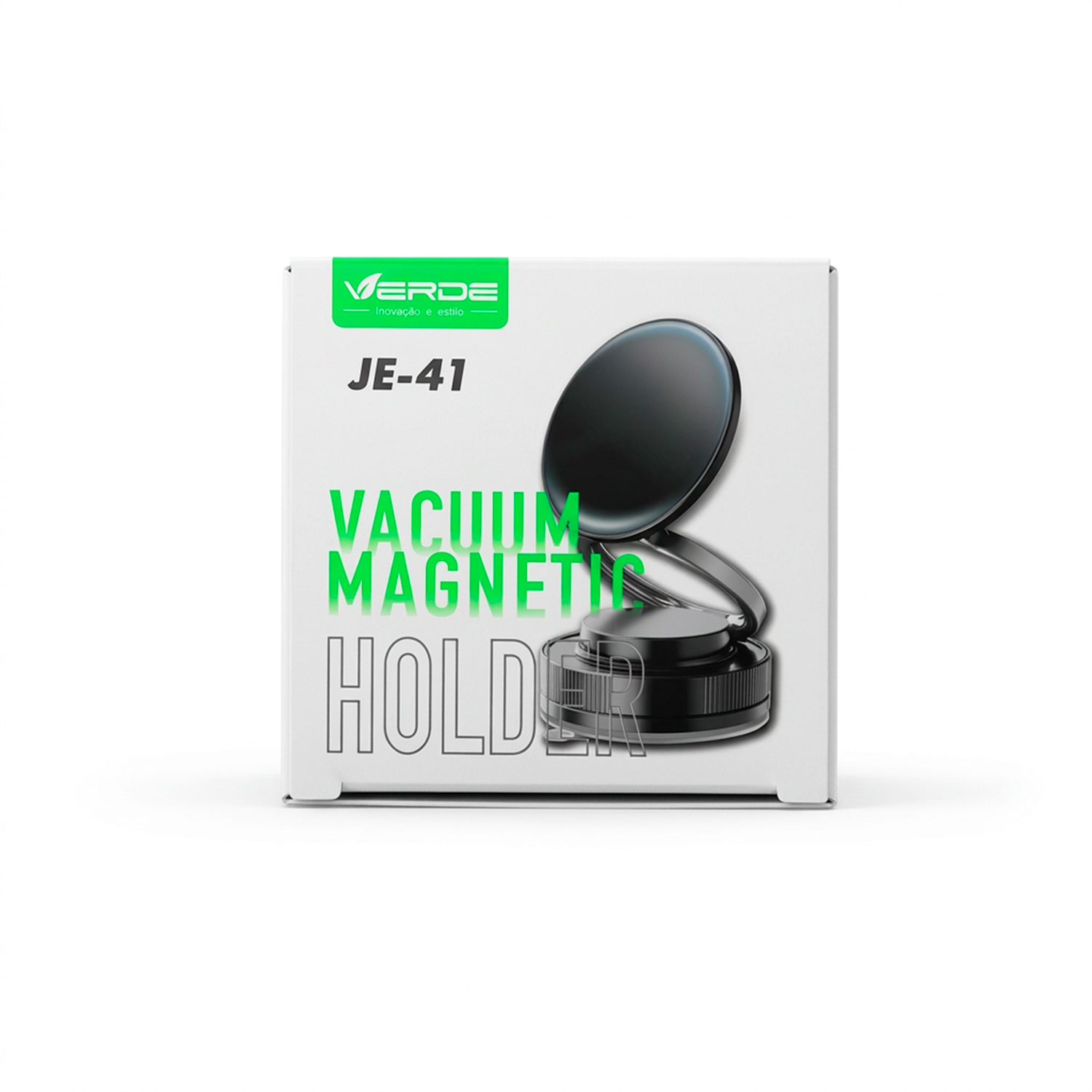 Suporte Magnético a Vácuo para Celular - Fixação Ultra Forte e Ajuste 360° - Verde - foto 2