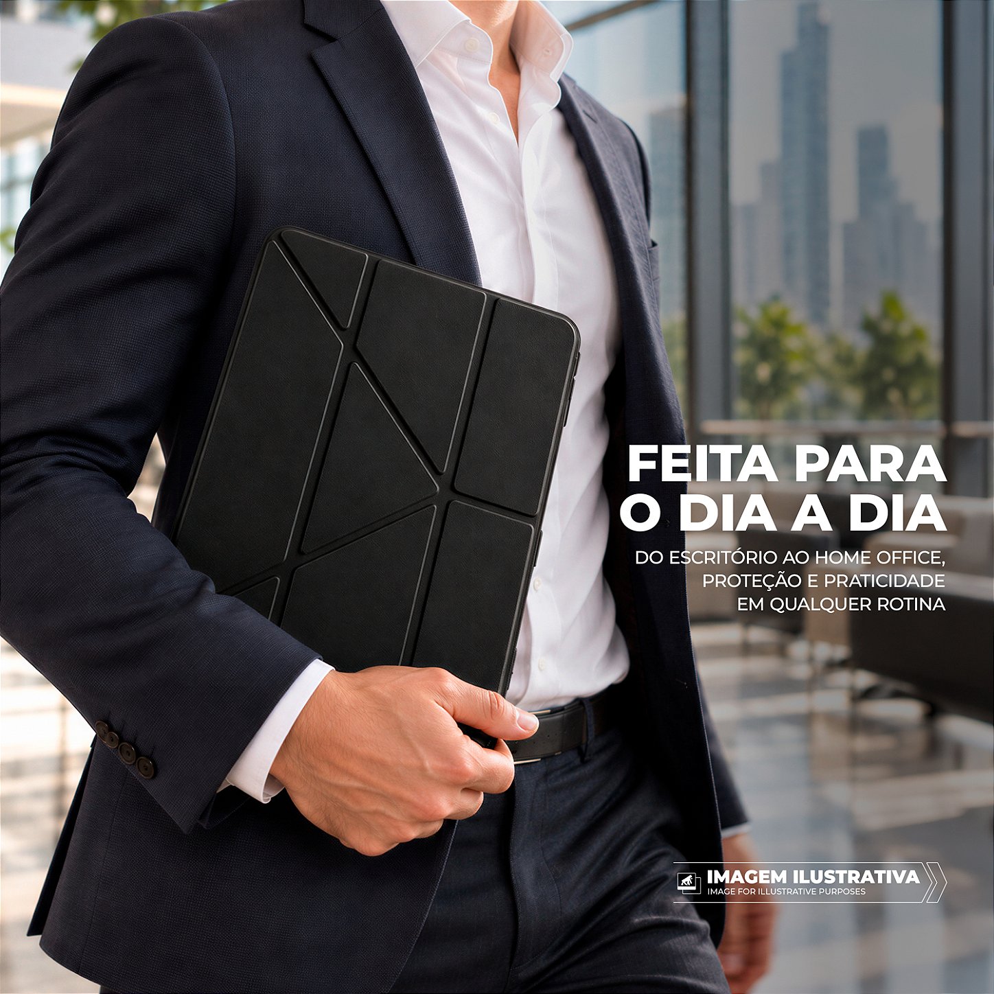 Capa para iPad Pro 11 M5 / iPad Pro 11 (2024) - Clear View Stand - Gshield - foto 3