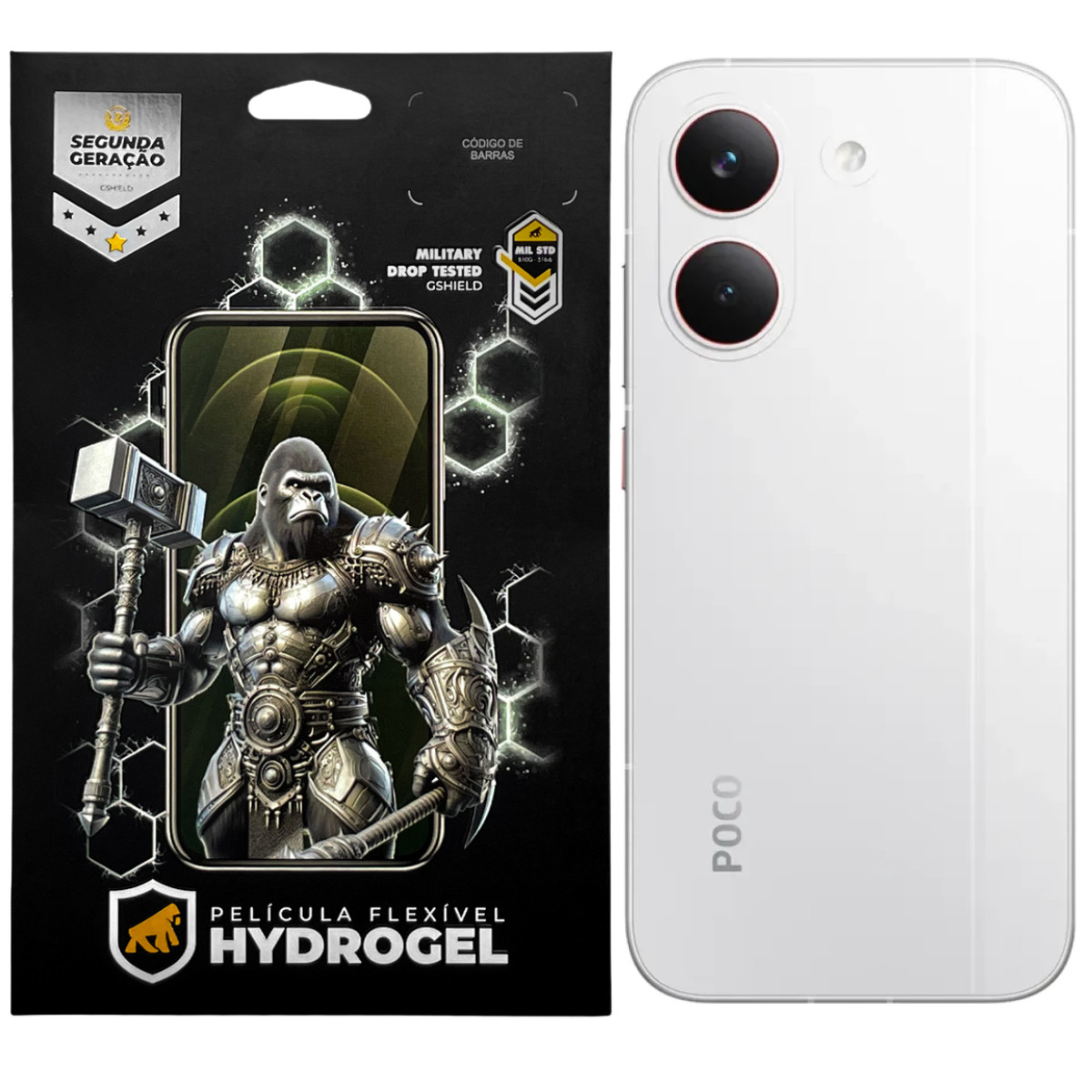 Película para Poco X8 Pro - Traseira Hydrogel HD - Gshield