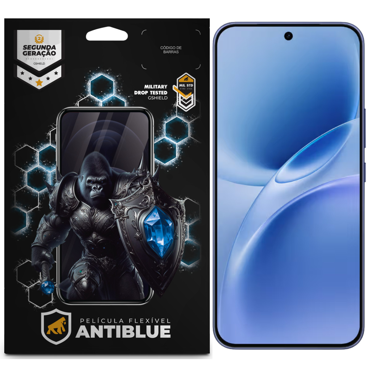 Película para Vivo V70 FE - AntiBlue - Gshield