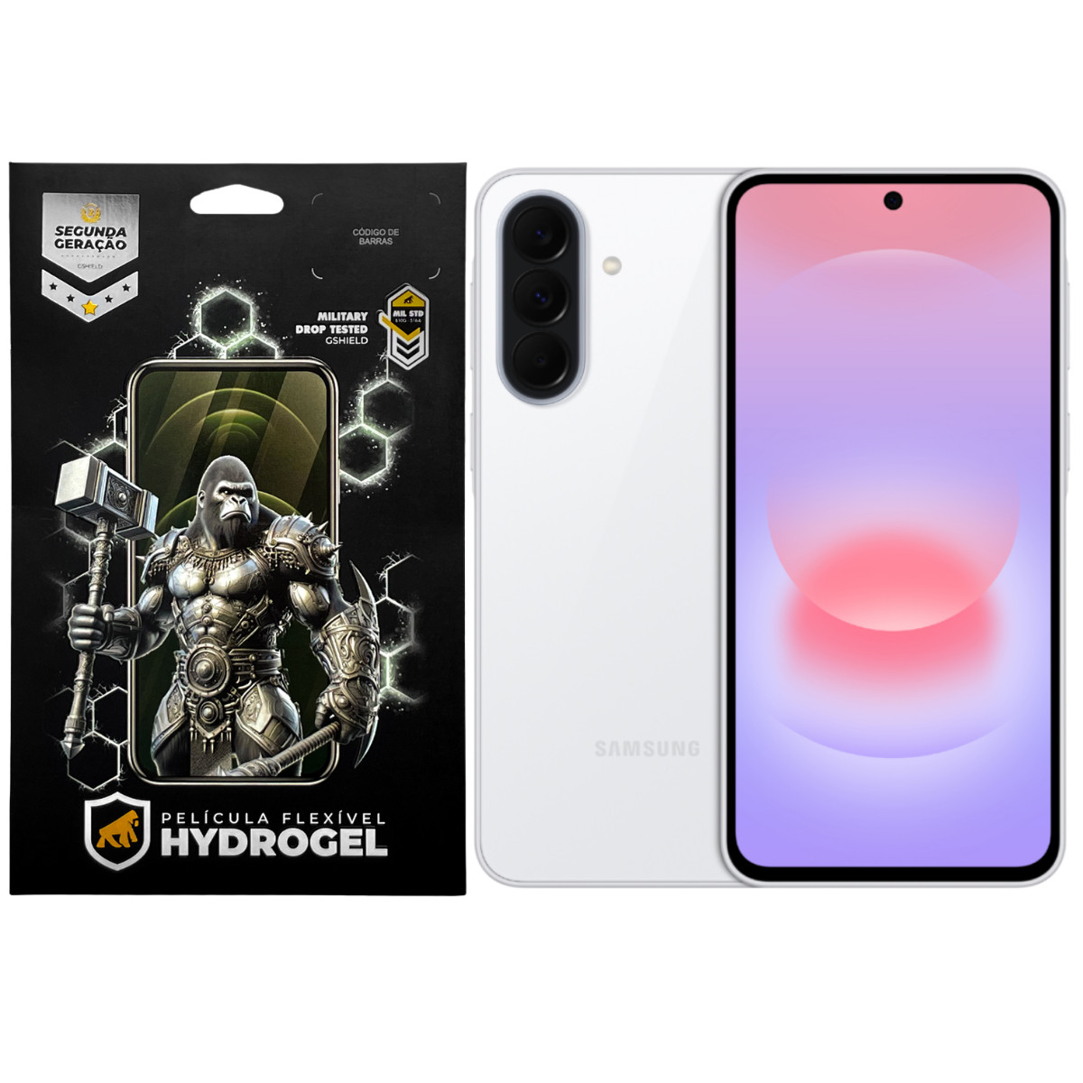 Kit Película Frontal + Traseira para Samsung Galaxy A37 - Proteção Completa - Gshield