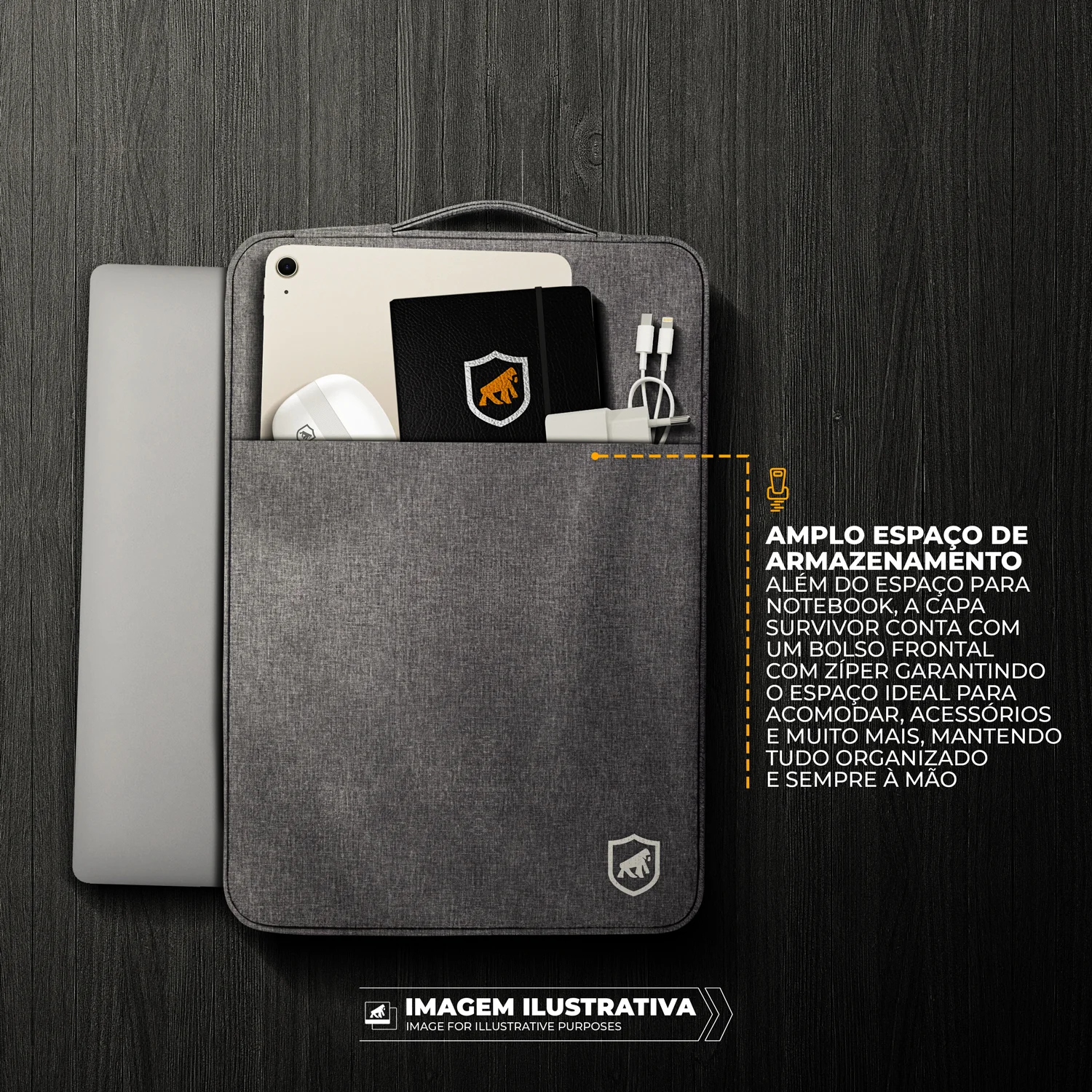 Capa para Notebook - Survivor - Gshield - foto 7