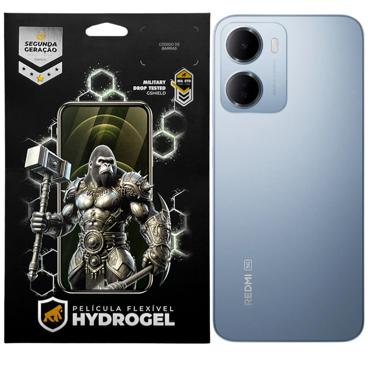 Película para Xiaomi Redmi 15A 5G - Traseira Hydrogel HD - Gshield