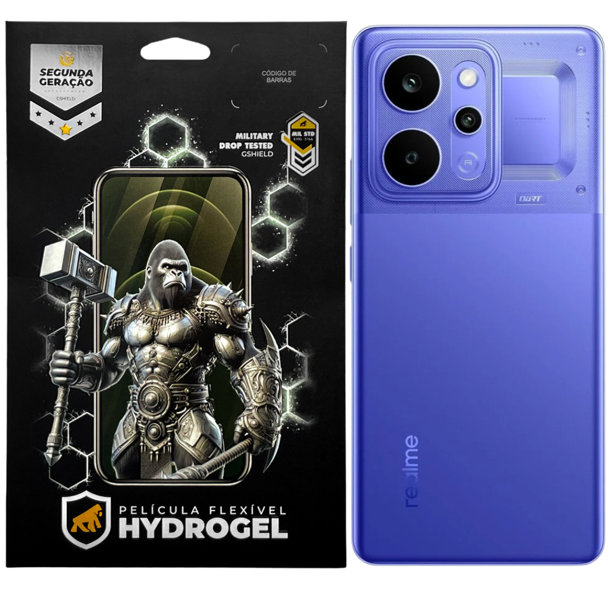 Película para Realme Narzo Power - Traseira Hydrogel HD - Gshield