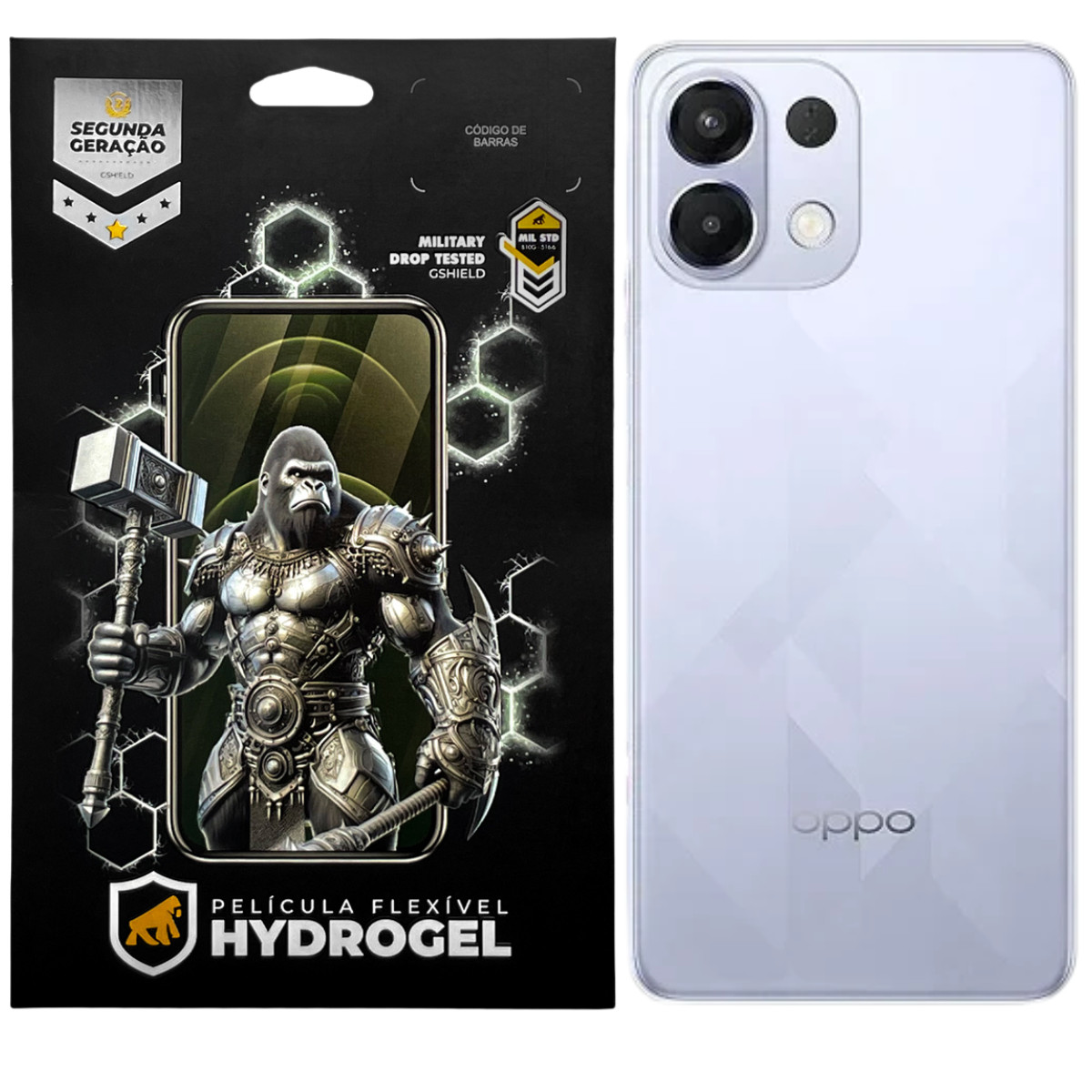 Película para Oppo K14 - Traseira Hydrogel HD - Gshield