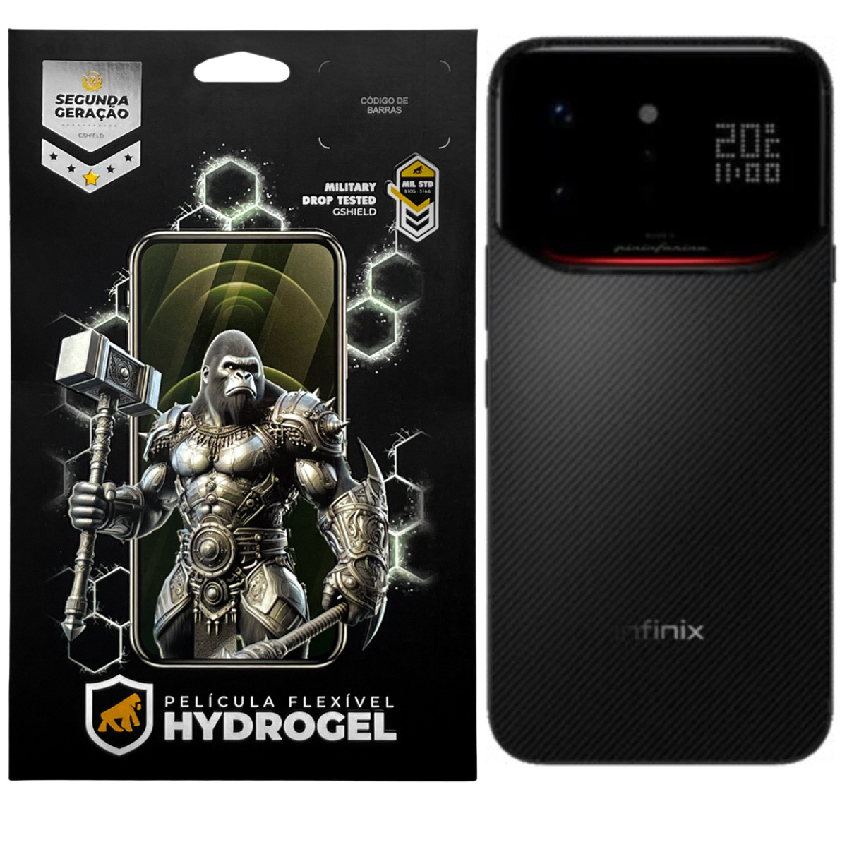 Película para Infinix Note 60 Ultra - Traseira Hydrogel HD - Gshield