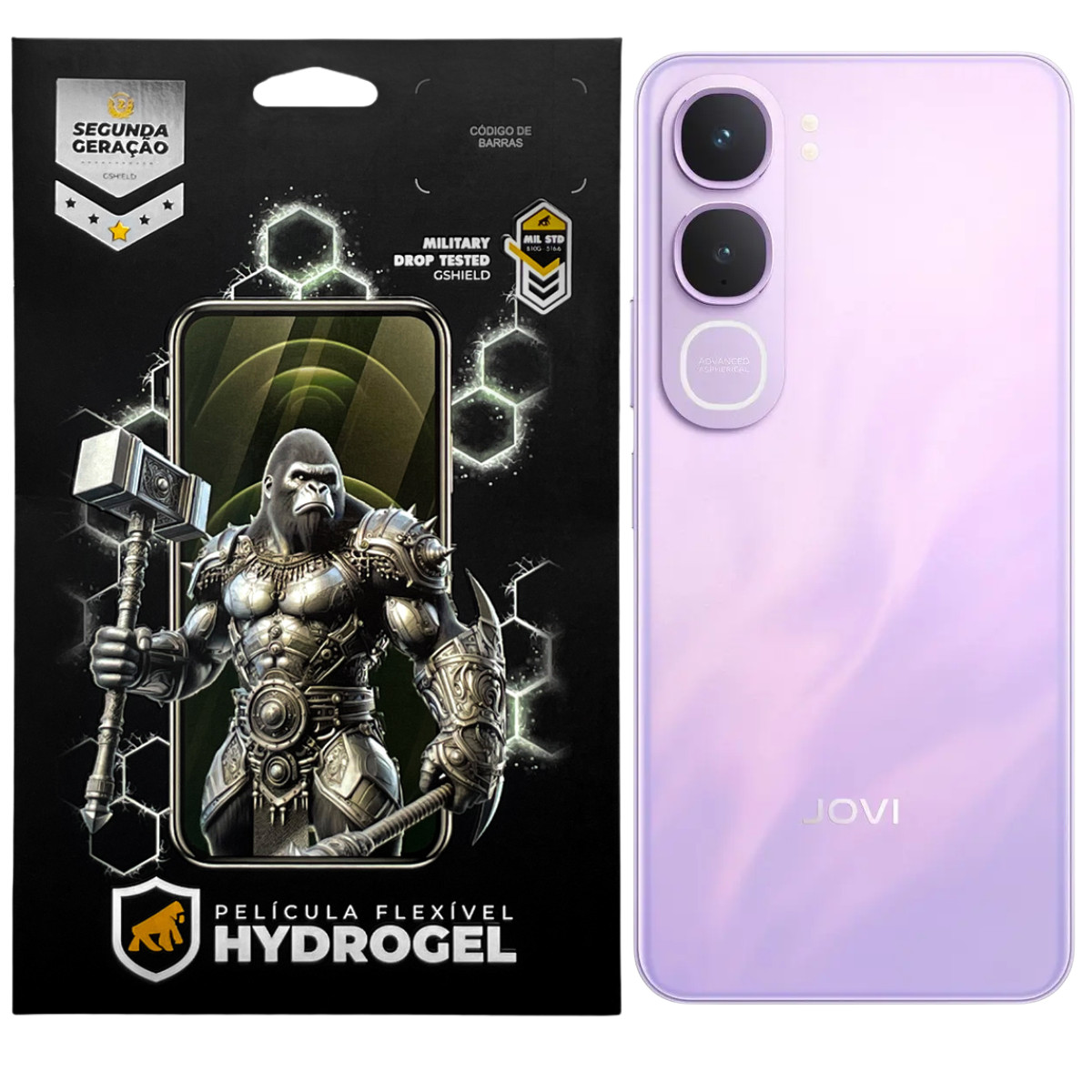 Película para Jovi Y21 5G - Traseira Hydrogel HD - Gshield