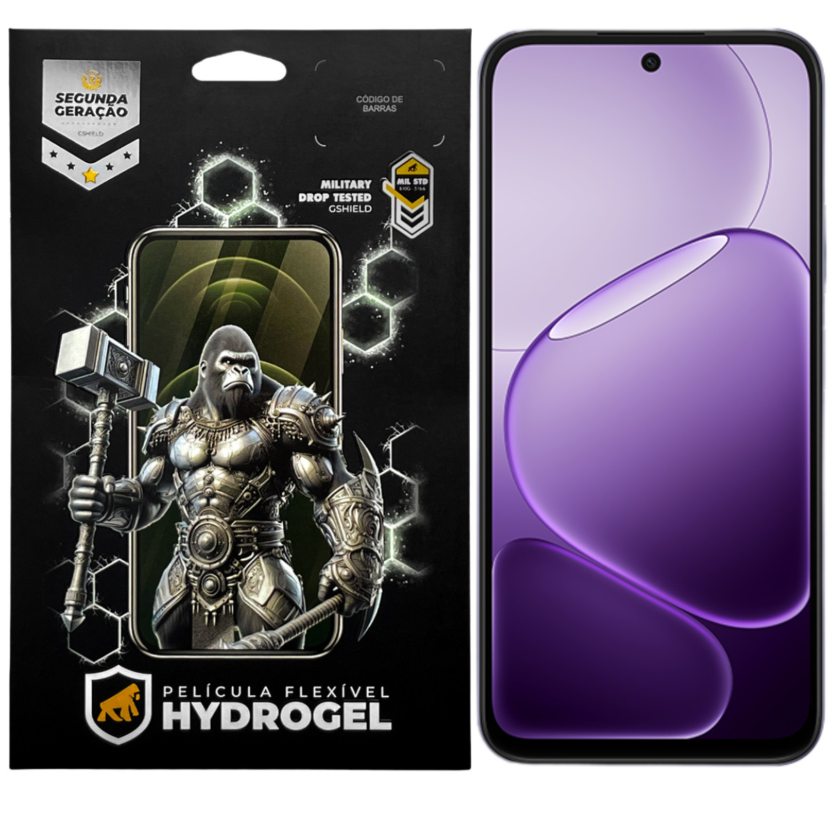 Película para Oppo K14 - Hydrogel Gamer Fosca - Gshield