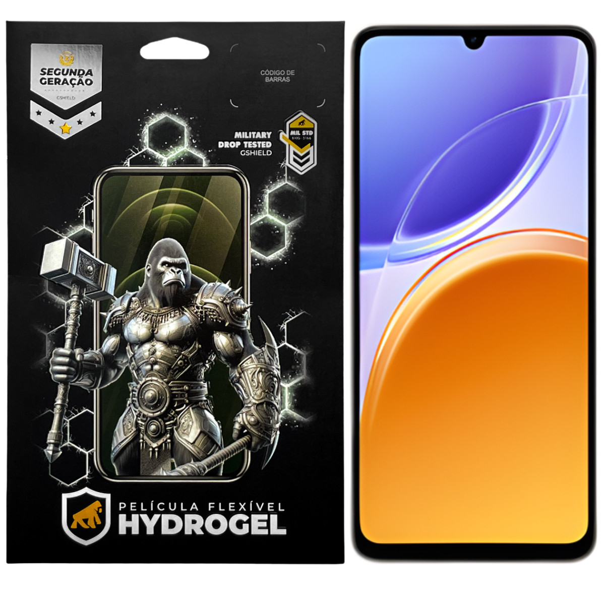 Película para Jovi Y21 - Hydrogel Gamer Fosca - Gshield