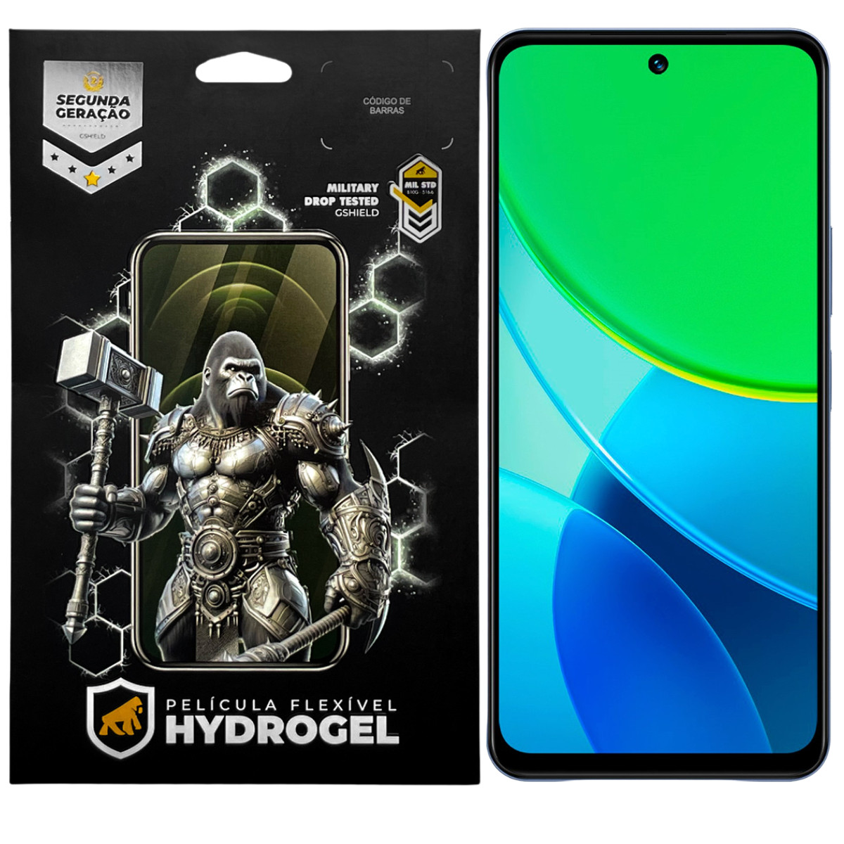 Película para Jovi Y21 5G - Hydrogel Gamer Fosca - Gshield