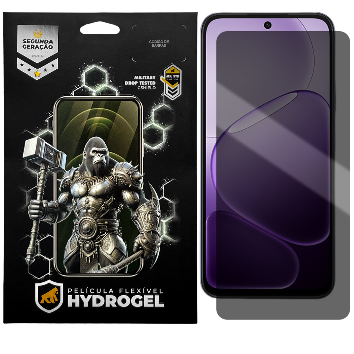 Película para Oppo K14 - Privacidade Hydrogel - Gshield