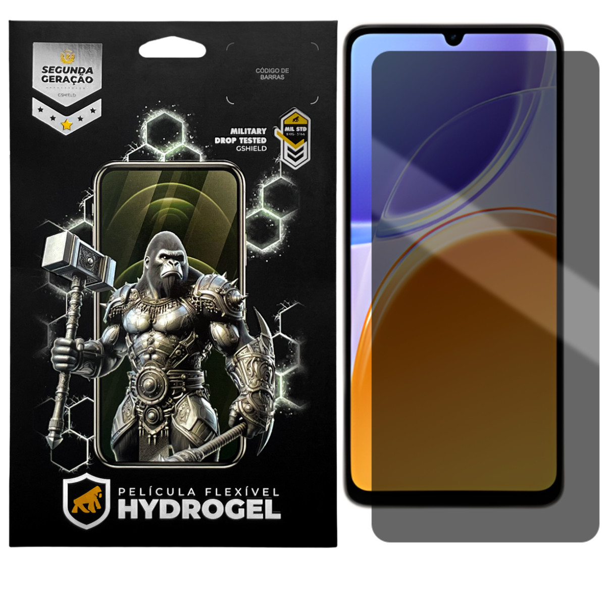 Película para Jovi Y21 - Privacidade Hydrogel - Gshield