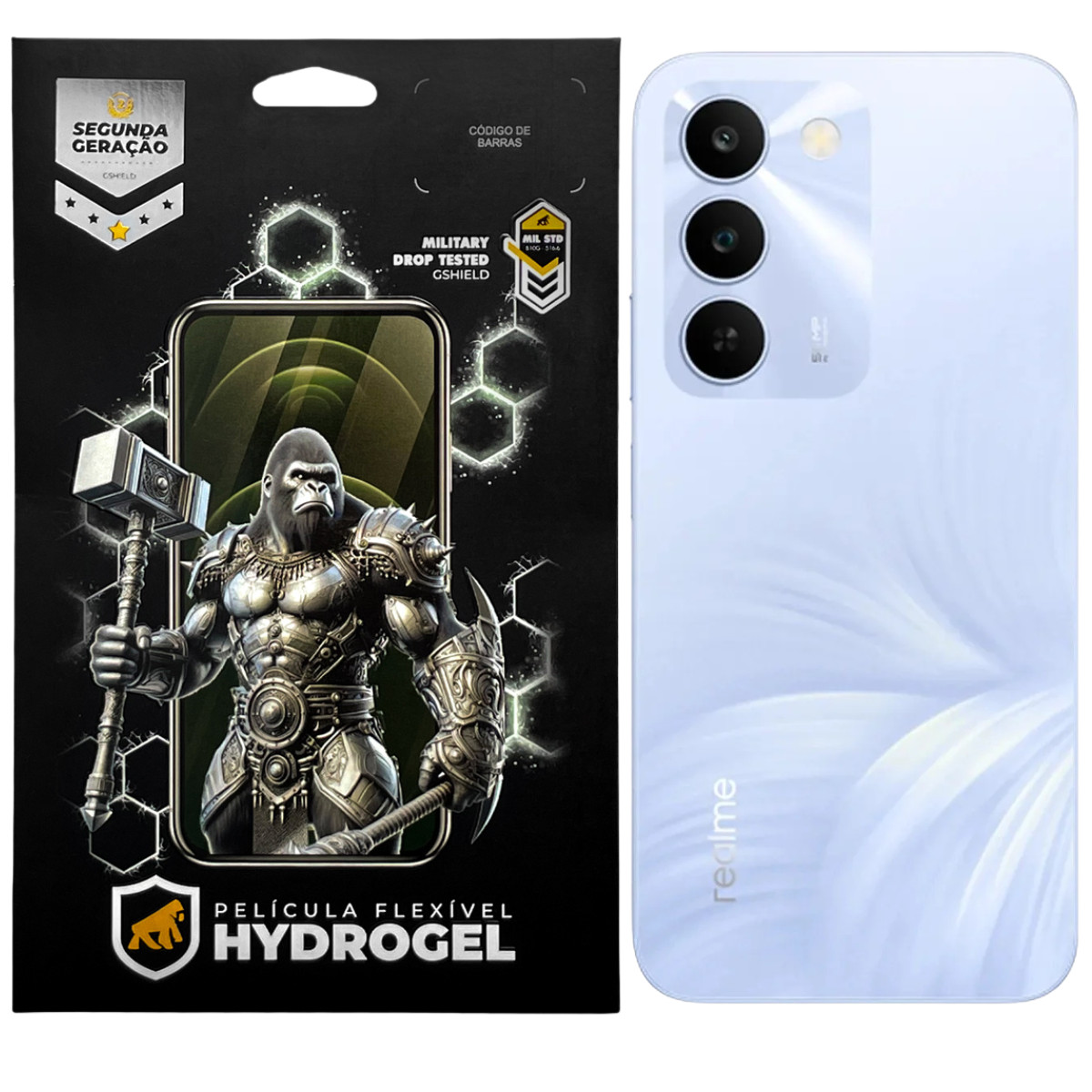Película para Realme C100 5G - Traseira Hydrogel HD - Gshield