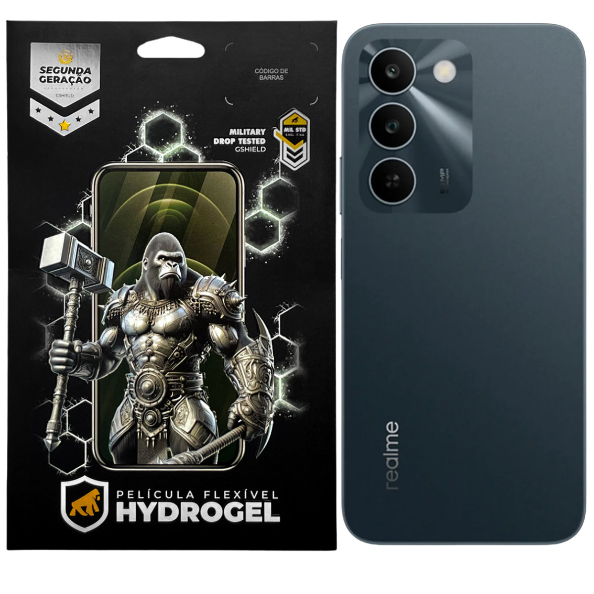 Película para Realme C100 - Traseira Hydrogel HD - Gshield