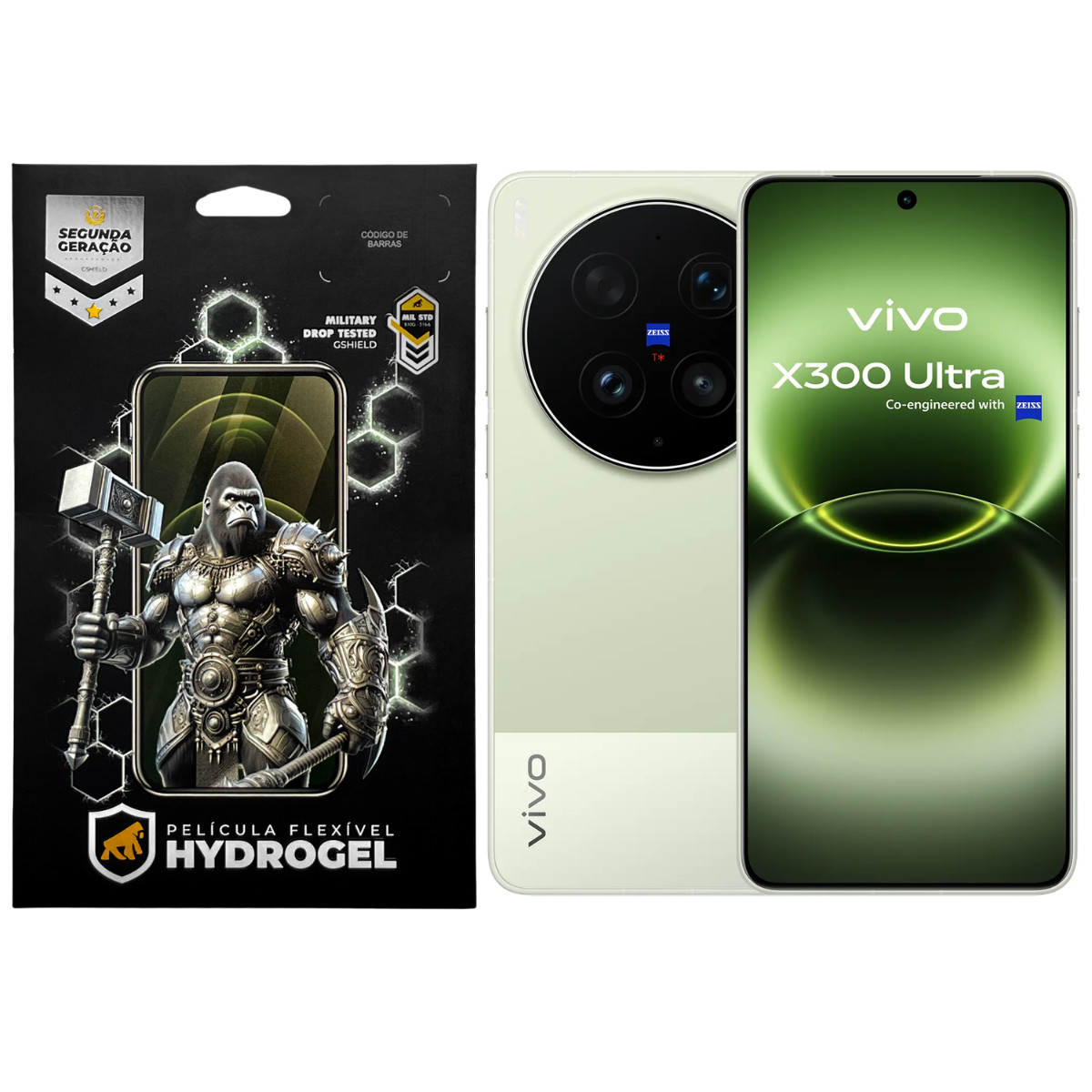 Kit Película Frontal + Traseira para VIVO X300 Ultra - Proteção Completa - Gshield