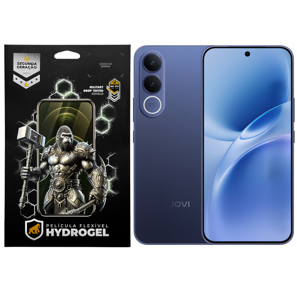 Kit Película Frontal + Traseira para JOVI V70 5G - Proteção Completa - Gshield