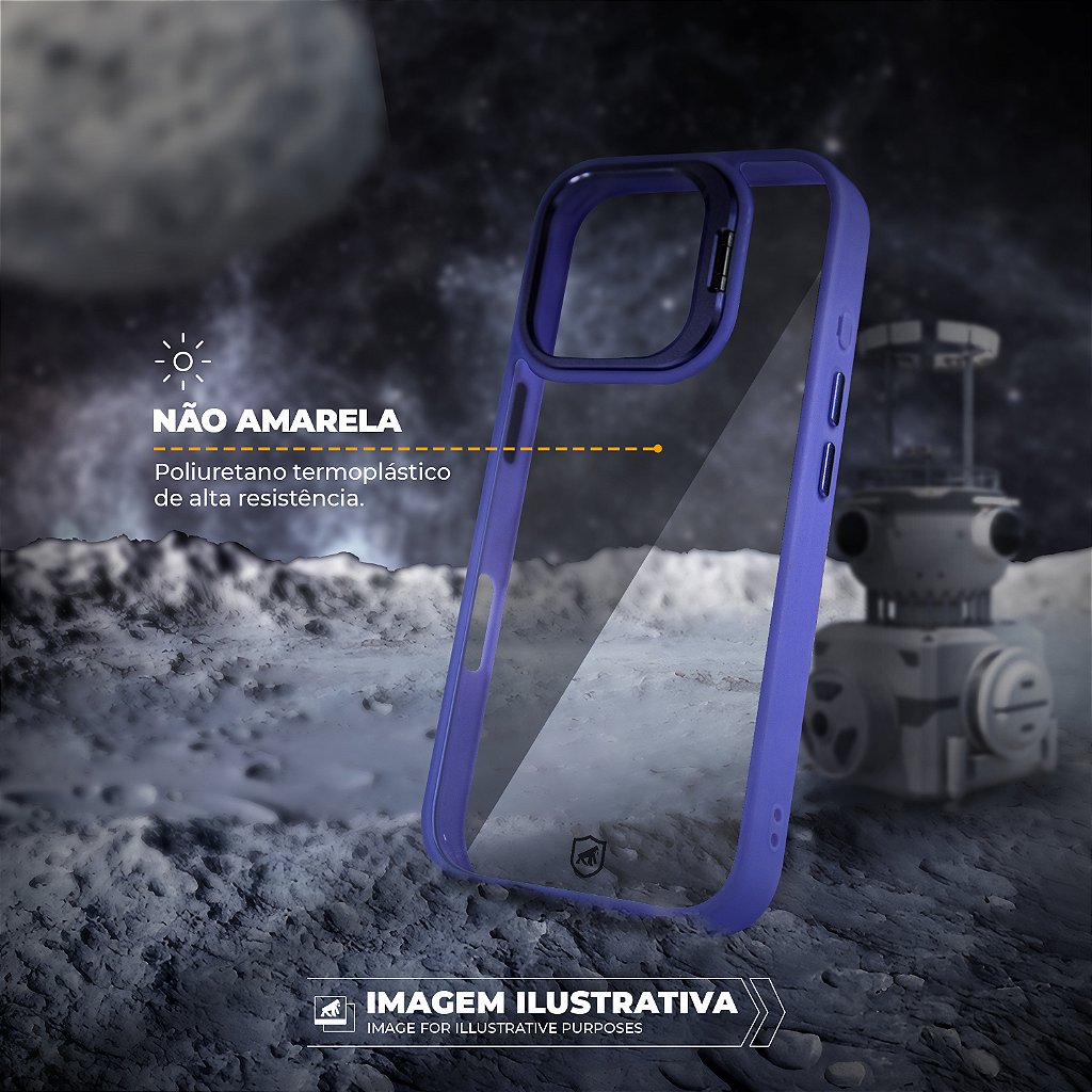 Capa para iPhone 17 Pro Max - Gravity Lilás - Gshield - foto 2