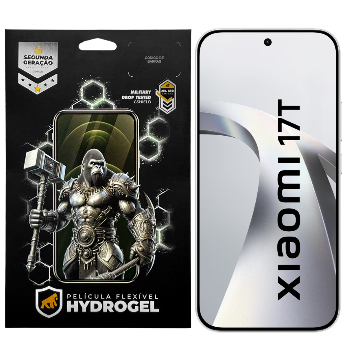 Película para Xiaomi 17T - Hydrogel Gamer Fosca - Gshield