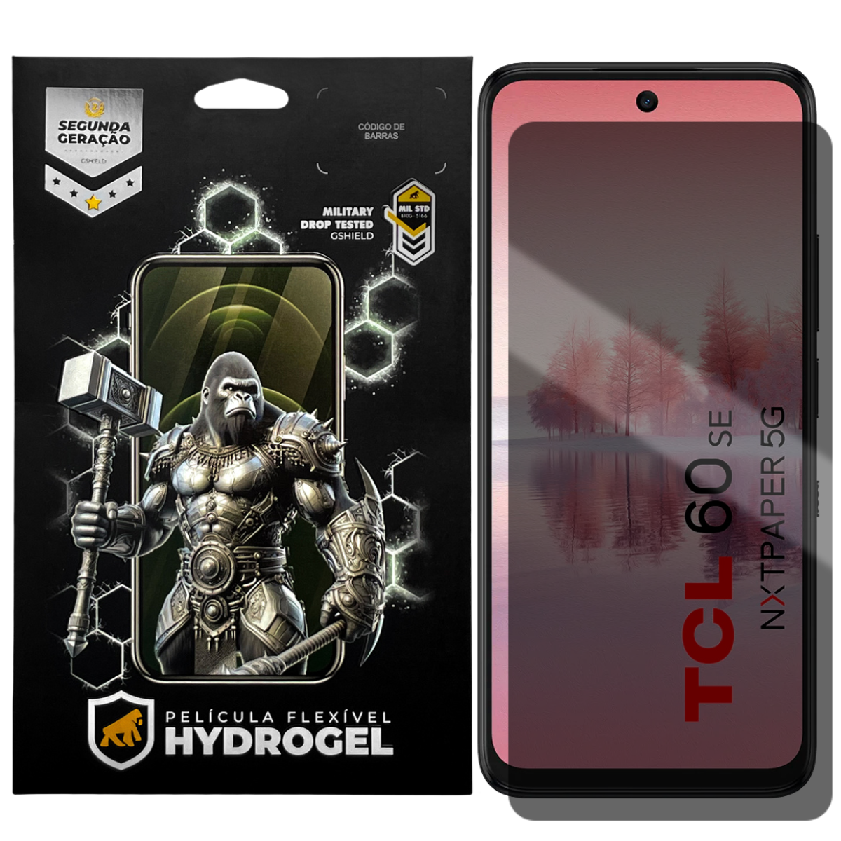Película para TCL 60 SE Nxtpaper 5G - Privacidade Hydrogel - Gshield