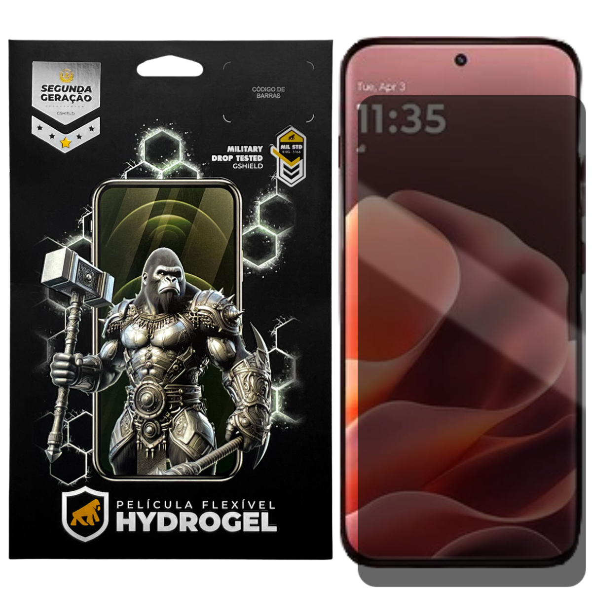 Película para Moto Edge 70 Pro Plus - Privacidade Hydrogel - Gshield