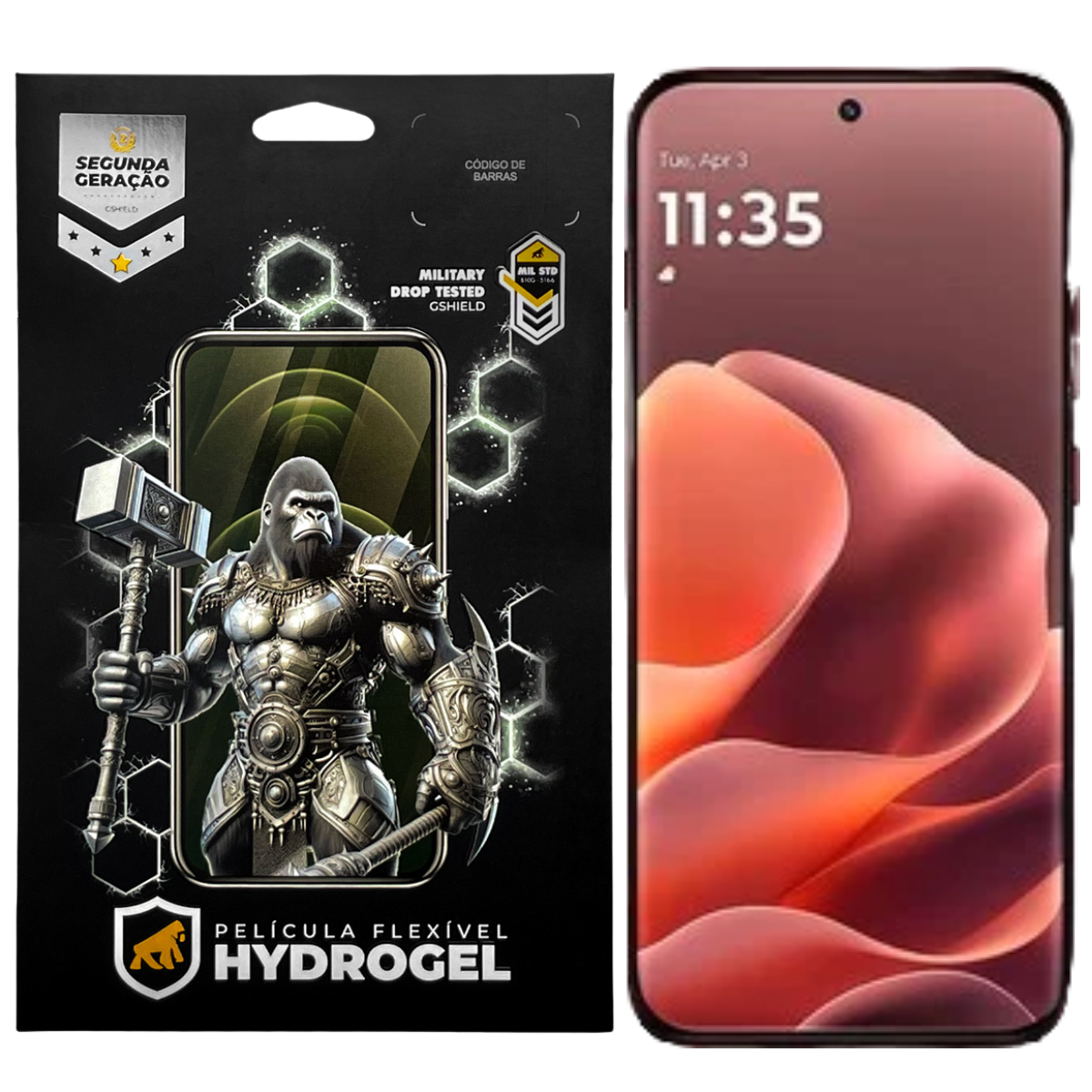 Película para Moto Edge 70 Pro Plus - Hydrogel Gamer Fosca - Gshield