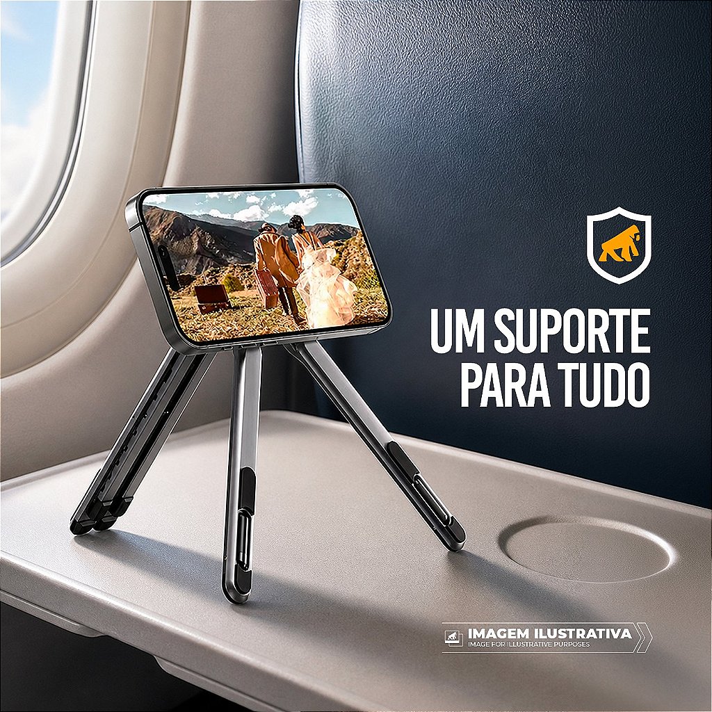 Kit Capa de Notebook Gravity 14" + Suporte de Mesa 4 em 1 Hydra - Gshield