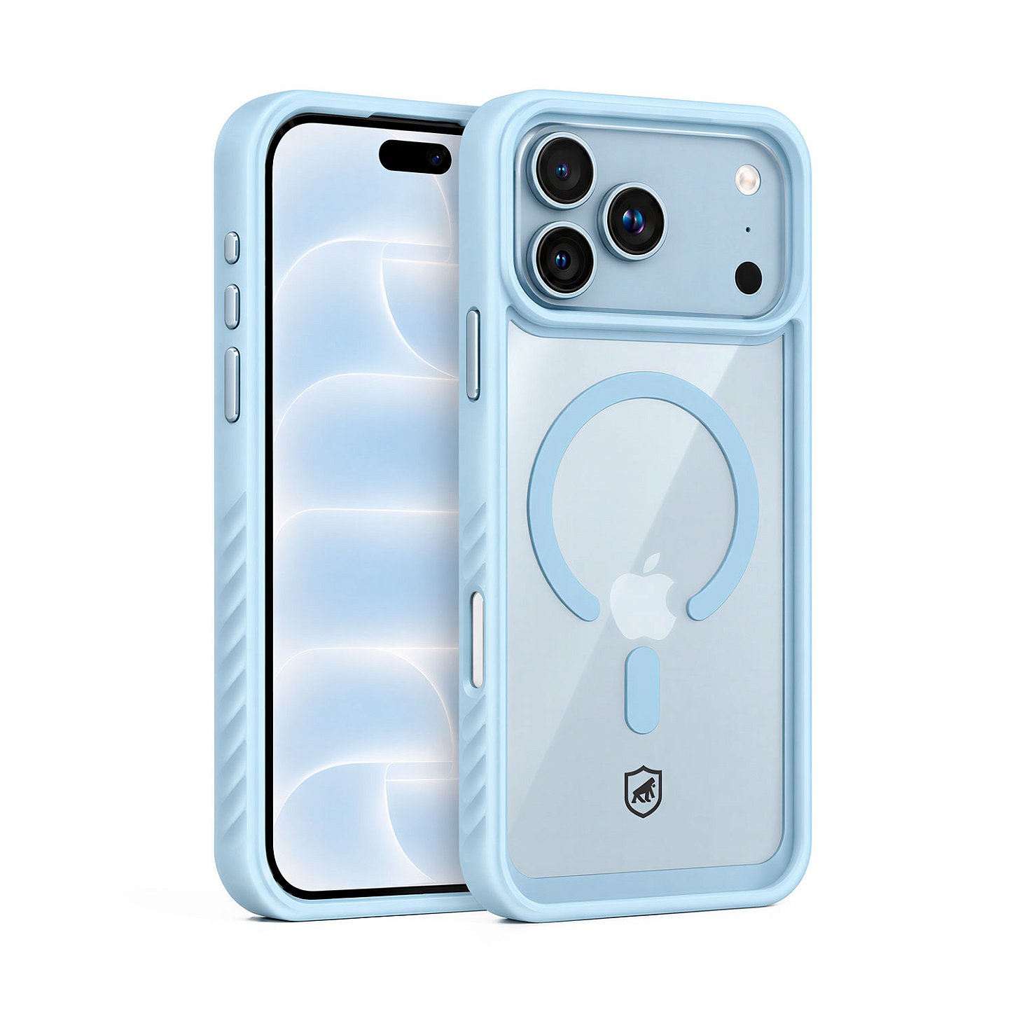 Capa para iPhone 17 Pro Max / 18 Pro Max - Magsafe Wave Glacial - Gshield